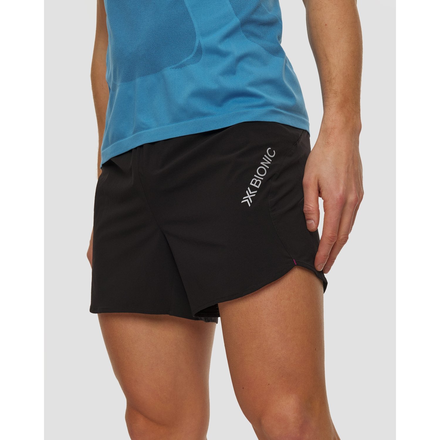 Spodenki Biegowe Męskie X-bionic Corefusion Run Discover Shorts Czarne