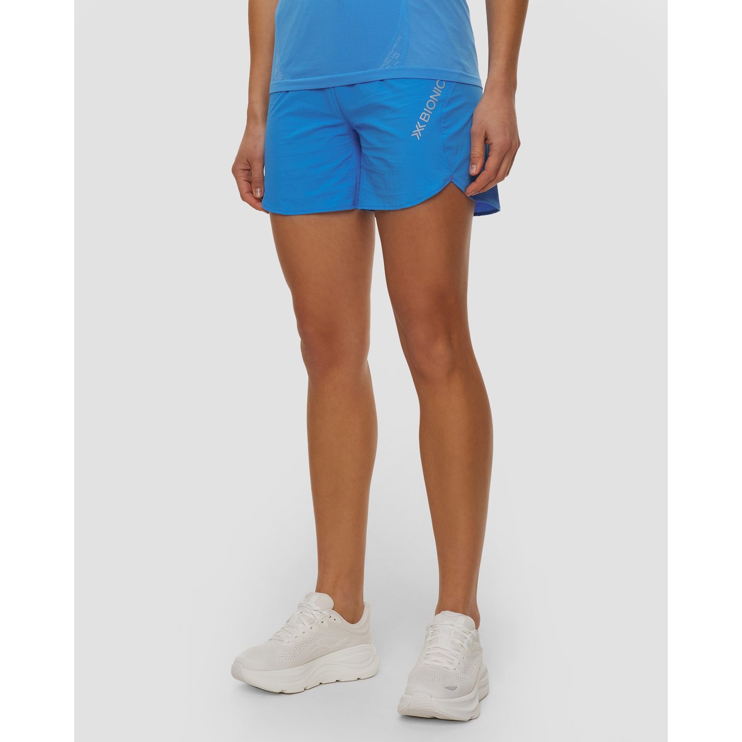 Spodenki Biegowe Damskie X-bionic Corefusion Run Discover Shorts Niebieskie