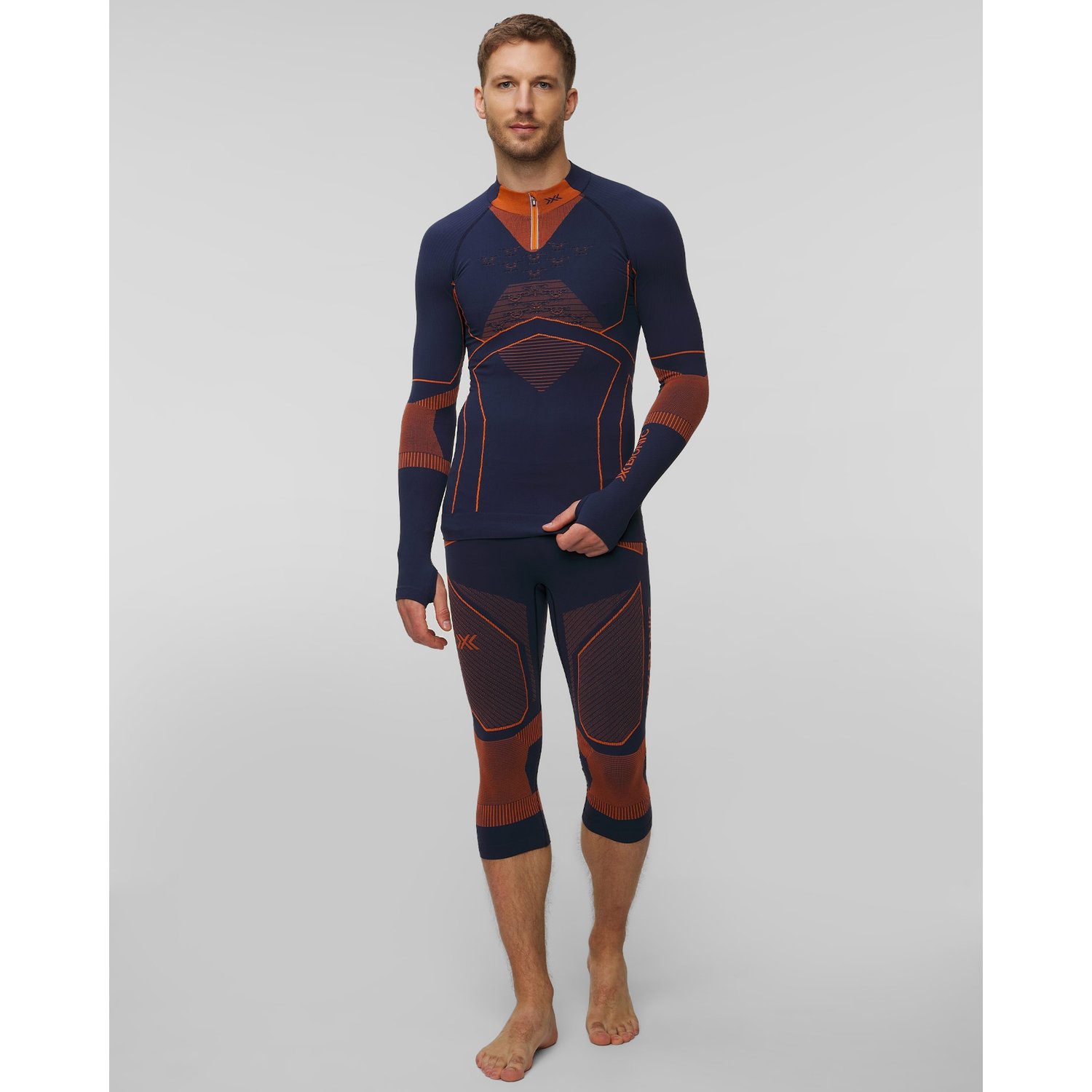 Leginsy Termoaktywne ¾ Męskie X-bionic Energy Accumulator Light Pants 3/4