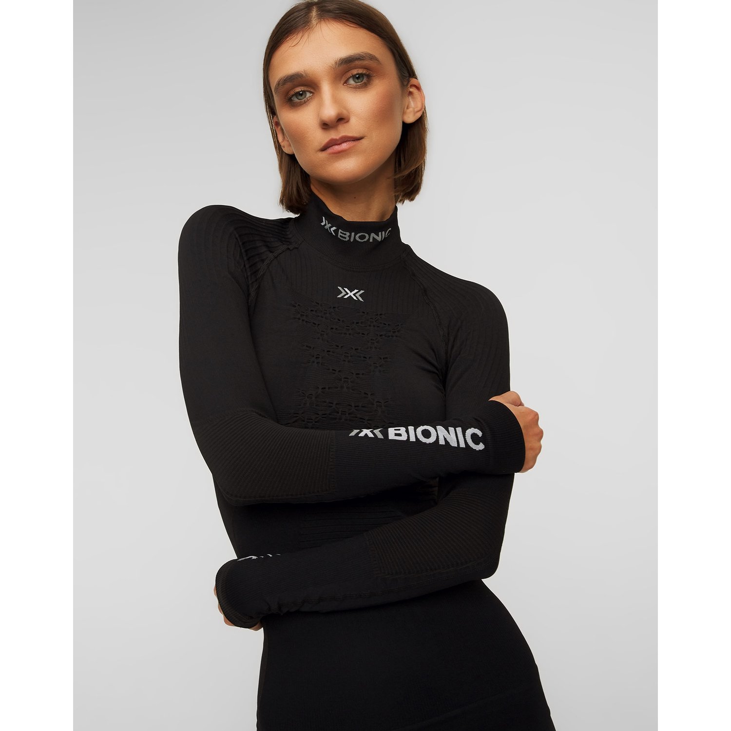 Longsleeve Termoaktywny Z Półgolfem Damski X-bionic Energy Accumulator 4.0 Turtle Neck