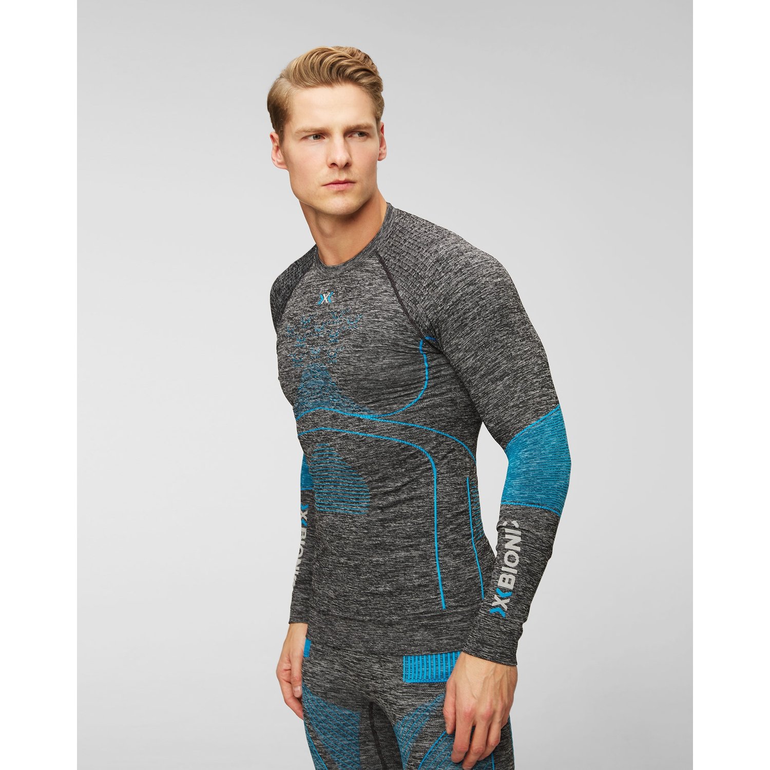 Longsleeve Termoaktywny Męski X-bionic Energy Accumulator 4.0 Melange