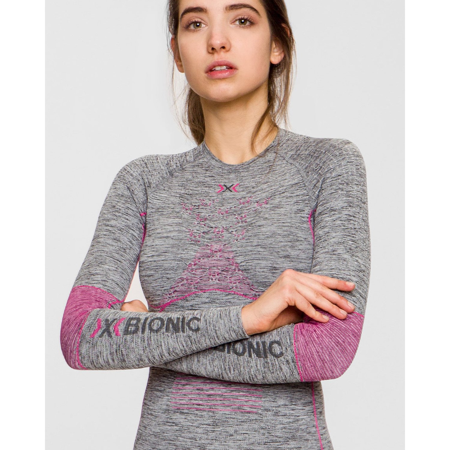 Longsleeve Termoaktywny Damski X-bionic Energy Accumulator 4.0 Melange
