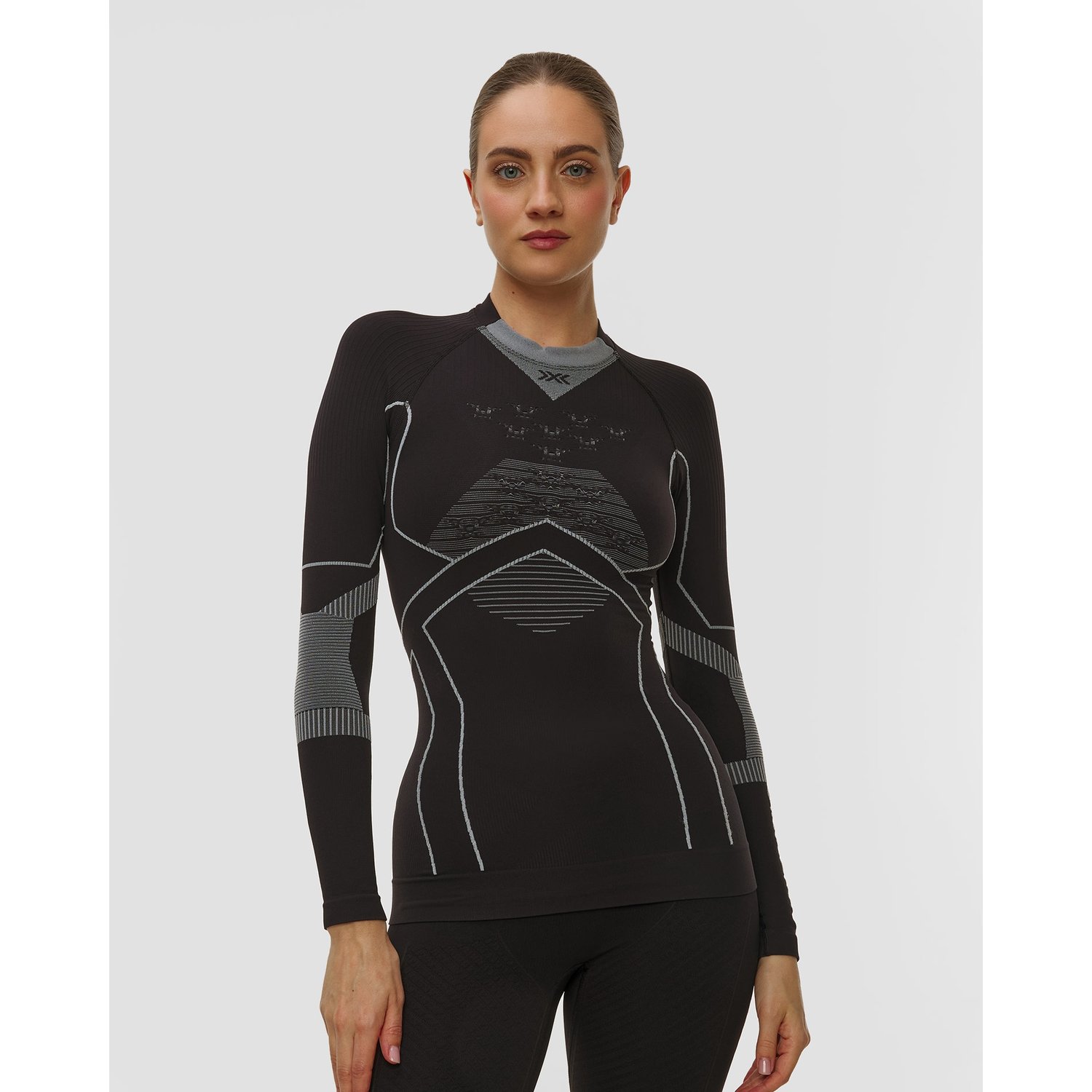 Longsleeve Termoaktywny Damski X-bionic Energy Accumulator Light Shirt Ls Czarny