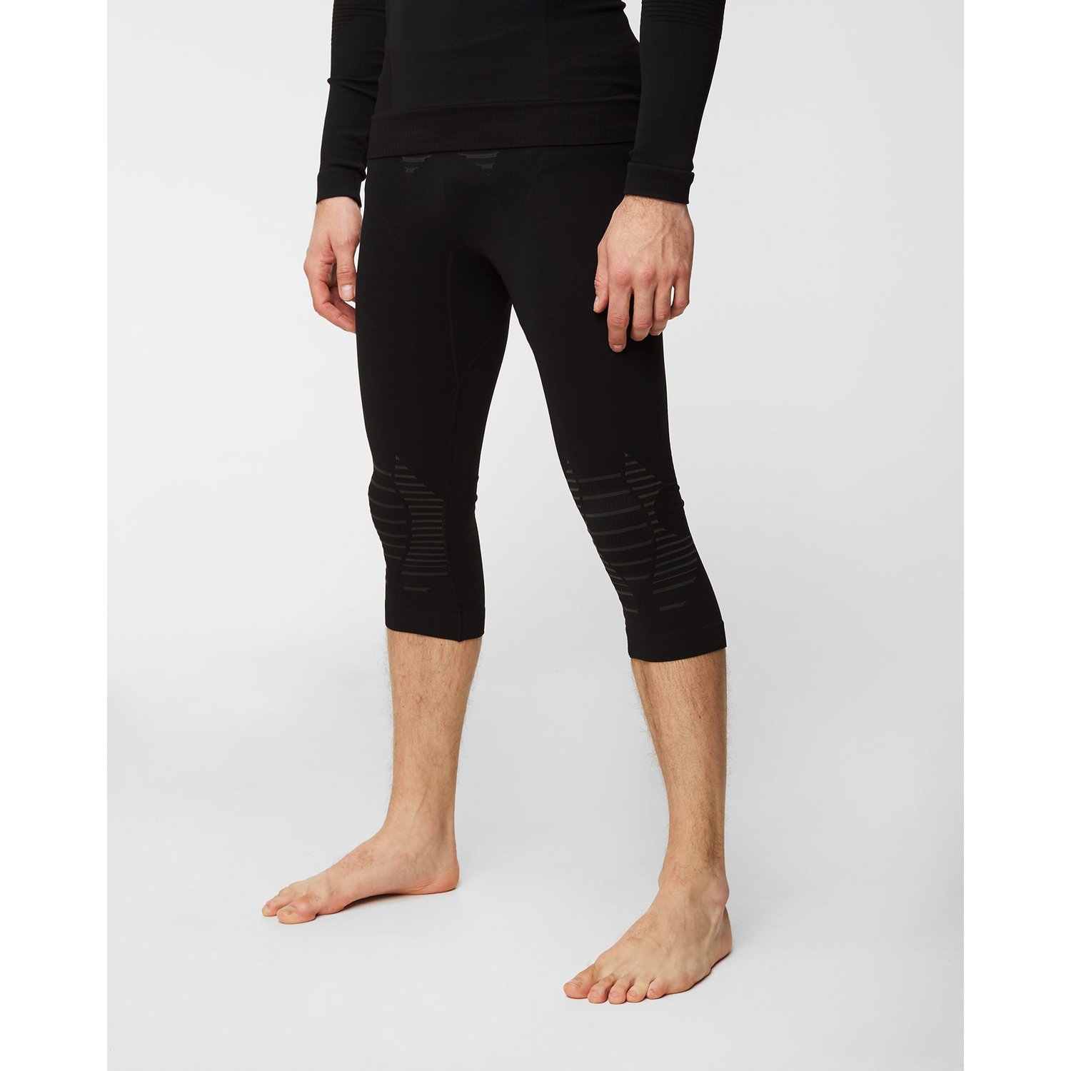 Leginsy Termoaktywne 3/4 Damskie X-bionic Invent 4.0 Czarne