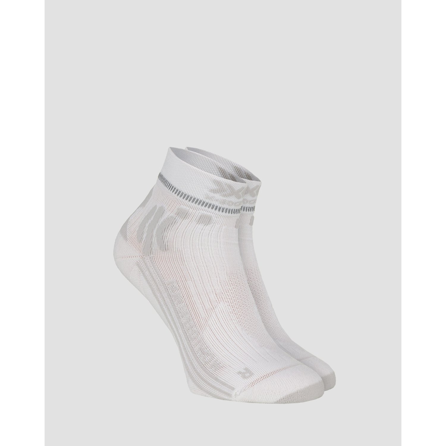 Skarpety Damskie X-socks Run Speed Two 4.0 Biało-szare