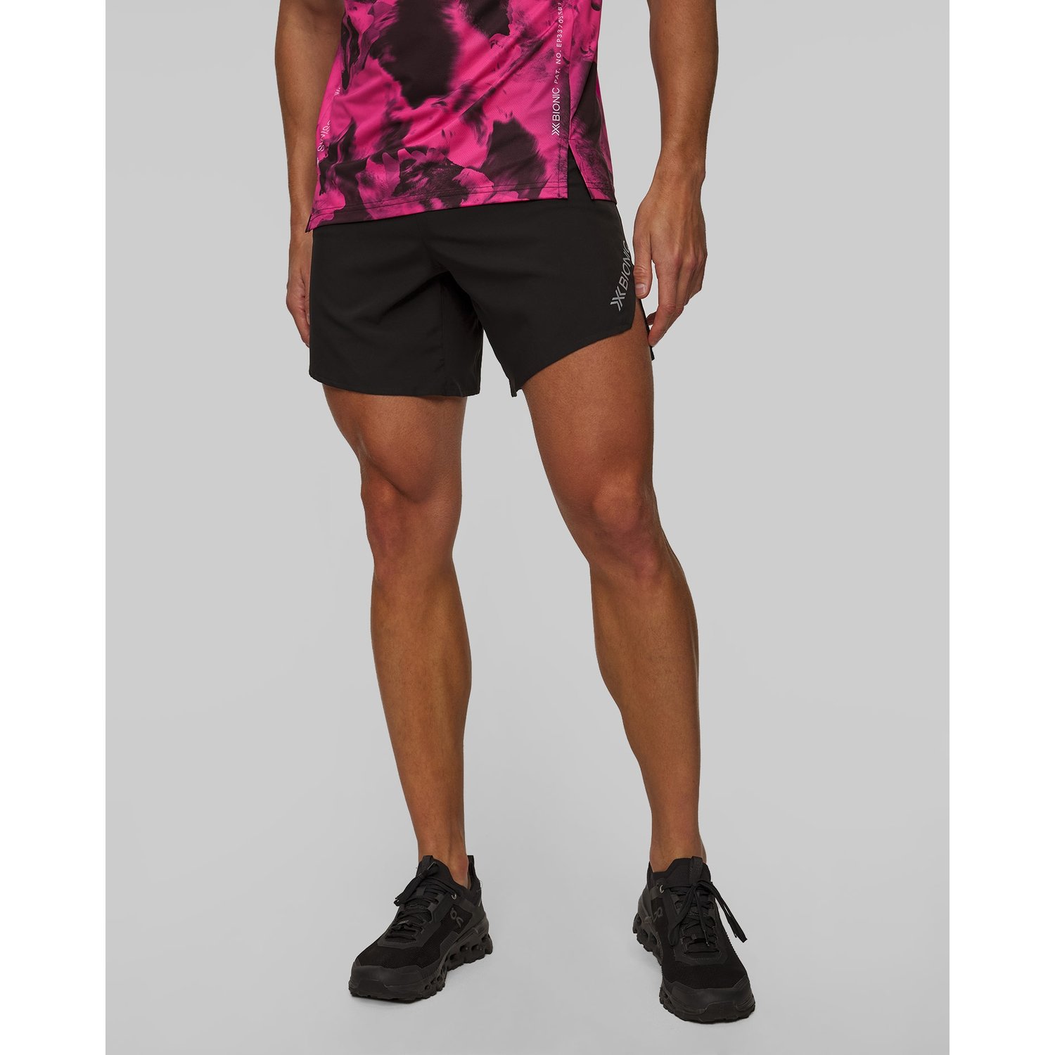 Spodenki Biegowe Męskie X-bionic Streamlite Trail Running Shorts Czarne