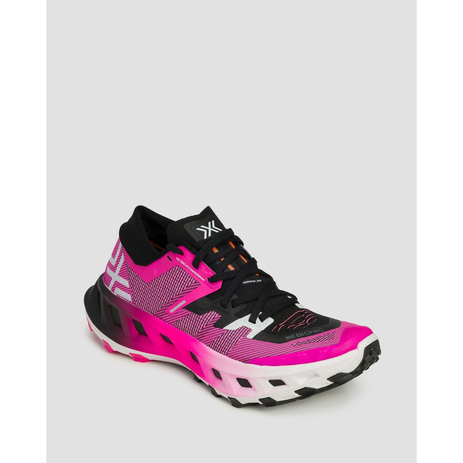 Buty Biegowe Trailowe Unisex X-bionic Terraskin X02 Różowo-czarne