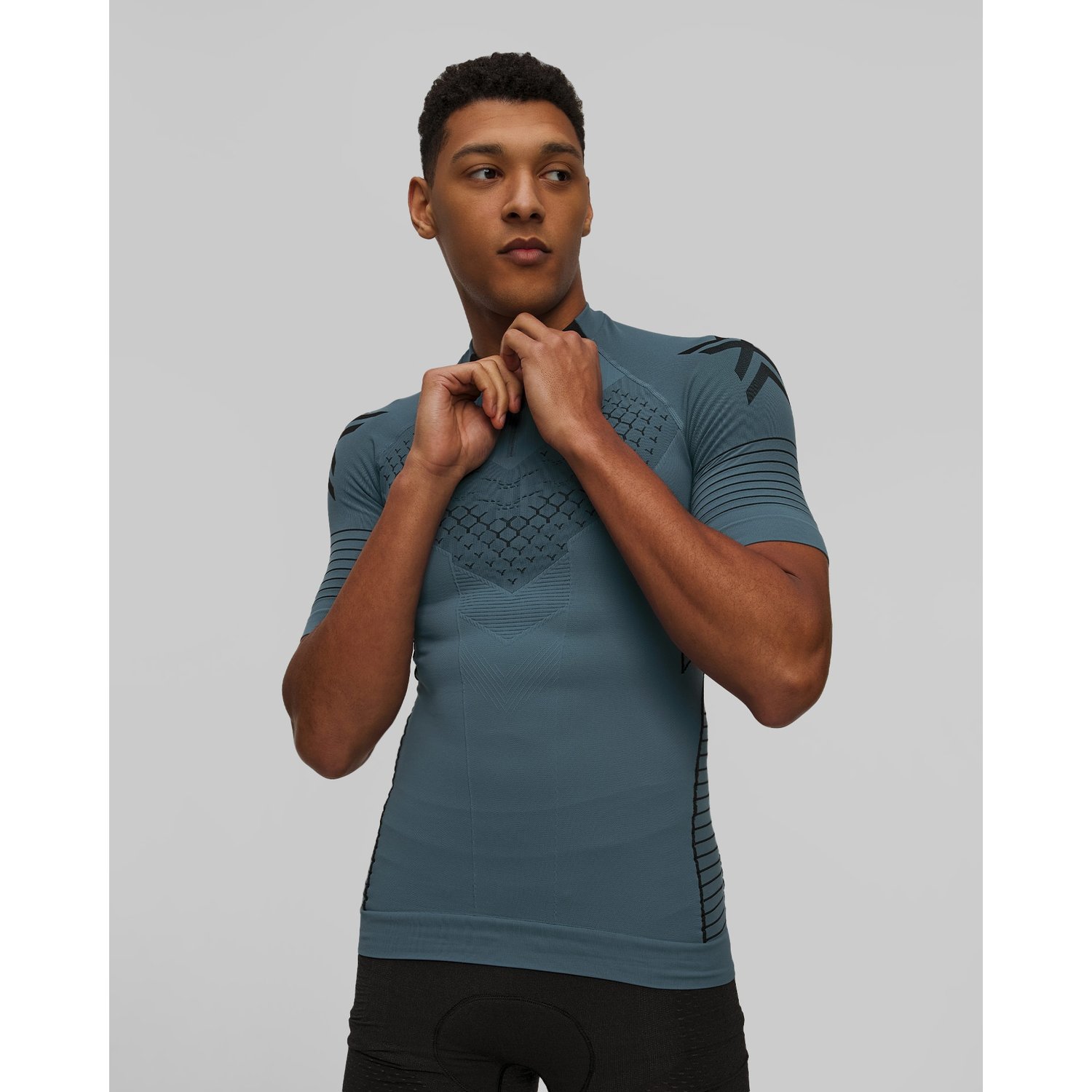 Koszulka Biegowa Męska X-bionic Twyce Race Shirt Niebieska
