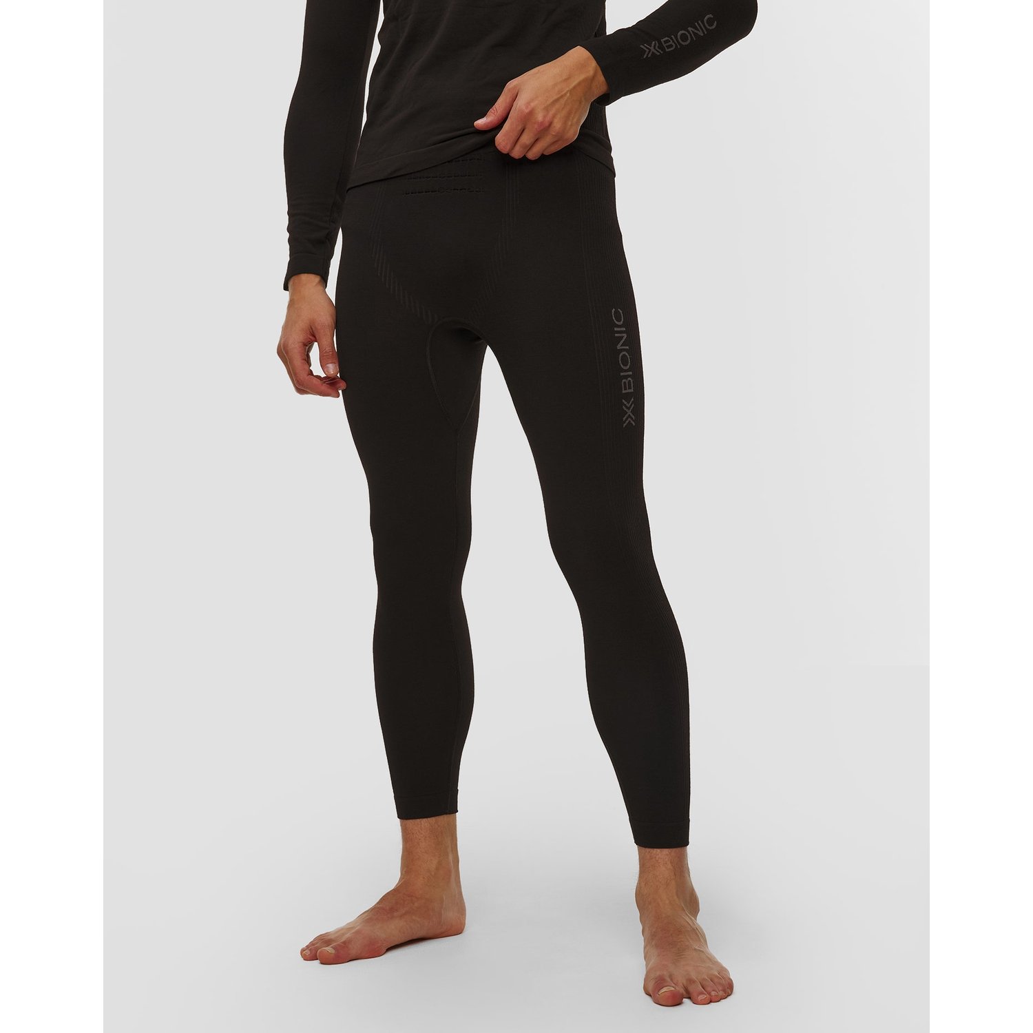 Leginsy Termoaktywne Męskie X-bionic Mightywool Pants Czarne