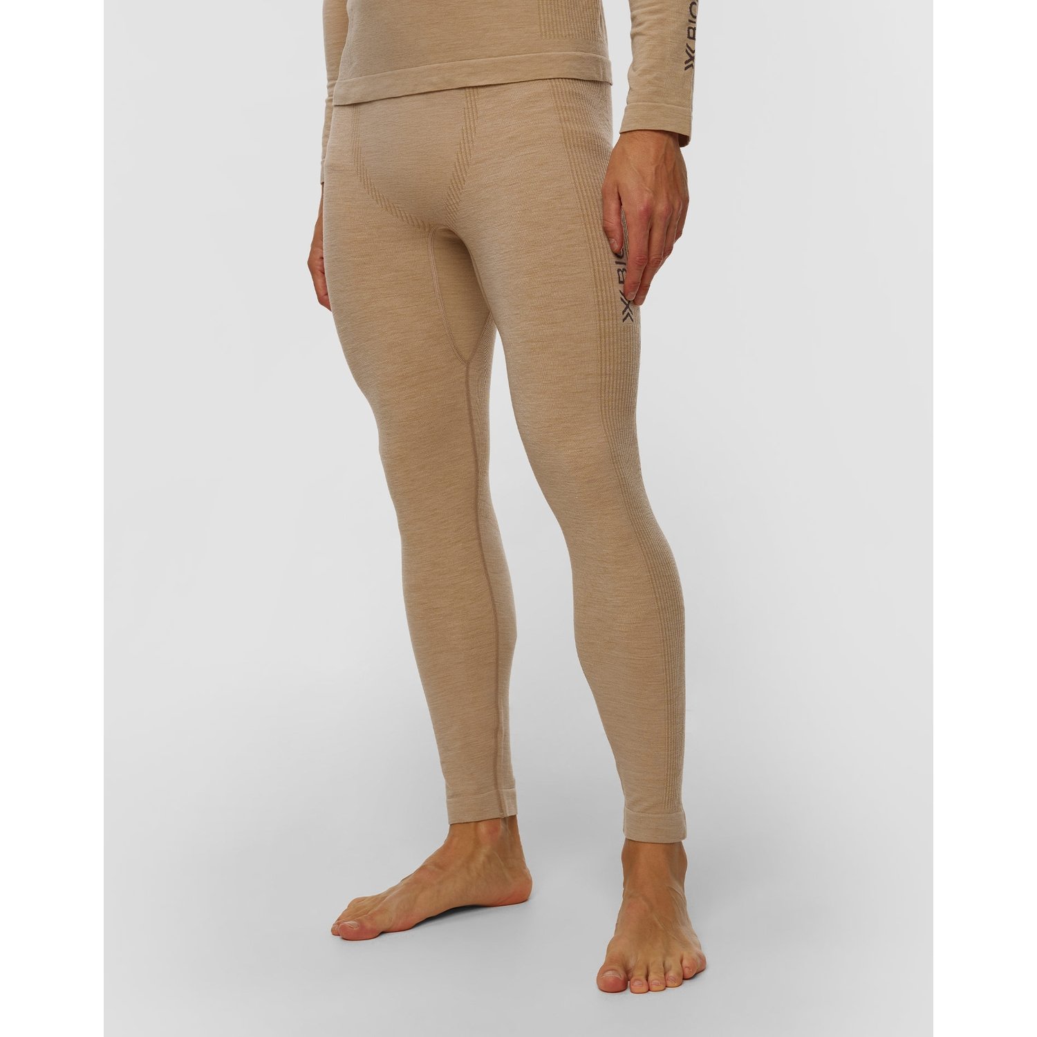 Leginsy Termoaktywne Męskie X-bionic Mightywool Pants Beżowe