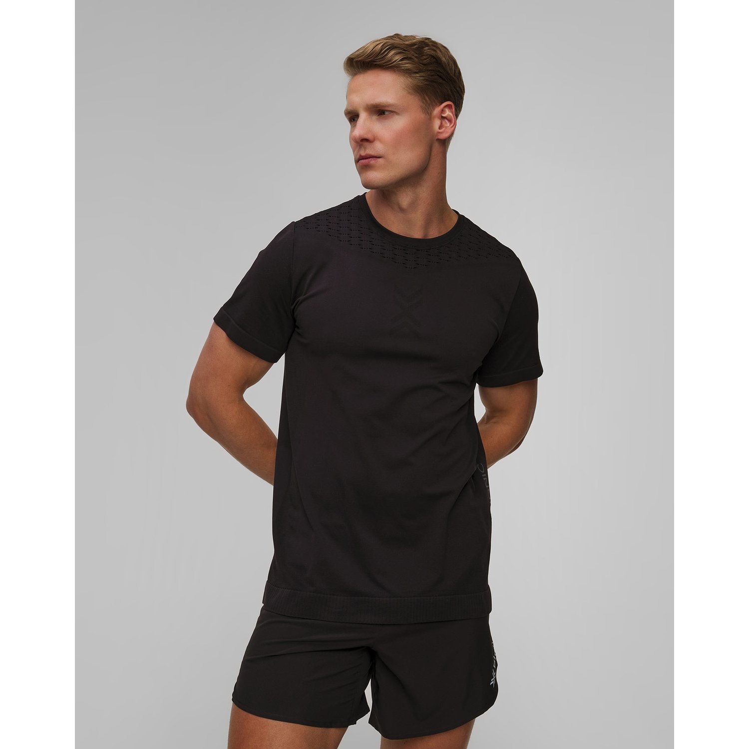 Koszulka Multisportowa Męska X-bionic X-ential Shirt Czarna