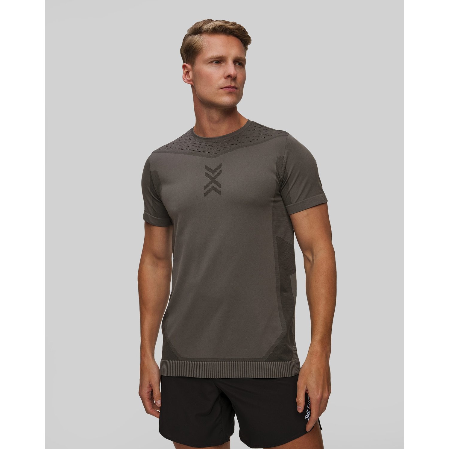 Koszulka Multisportowa Męska X-bionic X-ential Shirt Szara