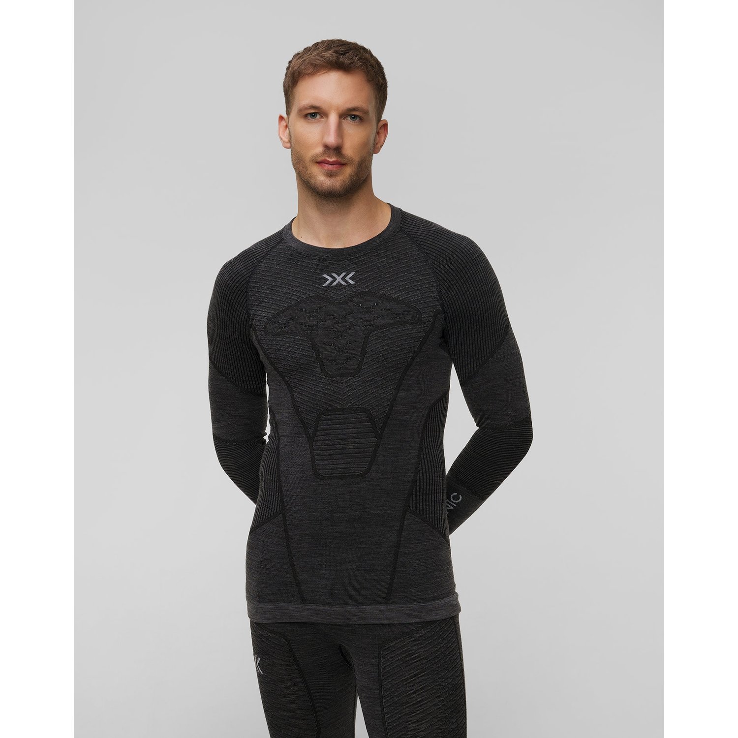 Longsleeve Termoaktywny Męski X-bionic Symbio Merino Shirt Ls