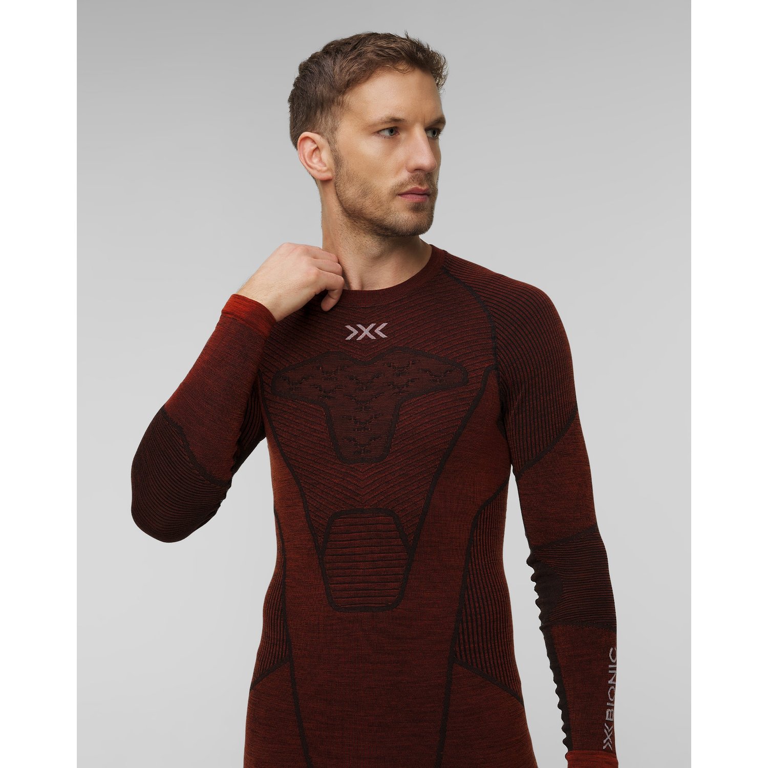 Longsleeve Termoaktywny Męski X-bionic Symbio Merino Shirt Ls