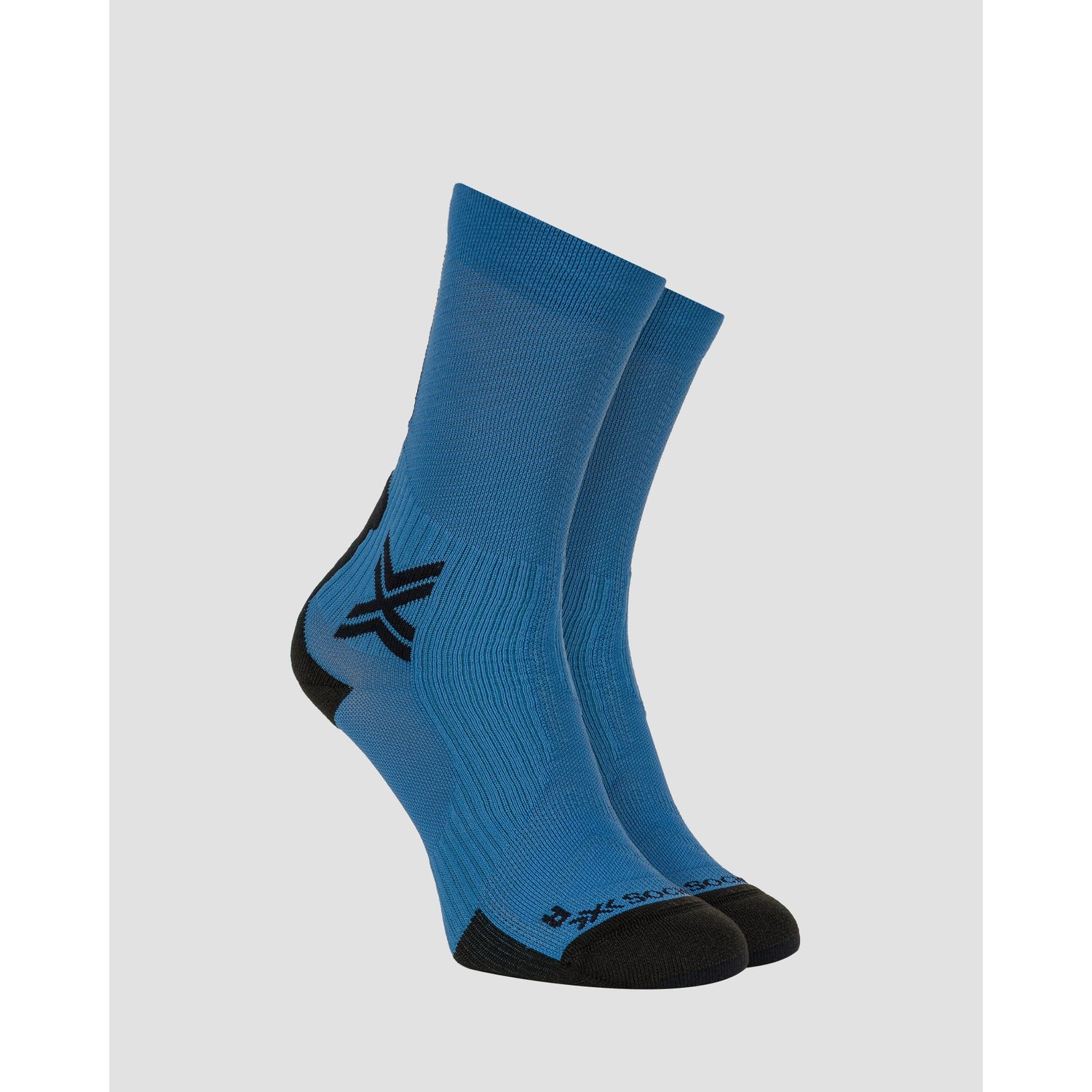 Skarpety Rowerowe X-socks Bike Perform Crew Niebieskie