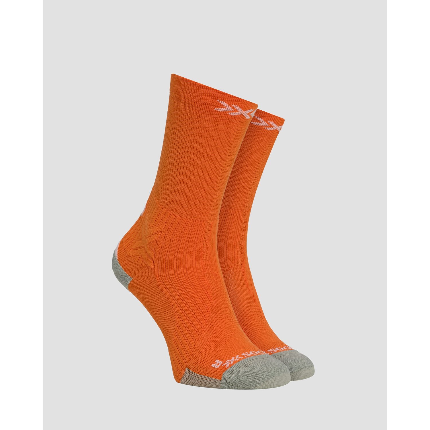 Skarpety Rowerowe X-socks Bike Perform Crew Pomarańczowe