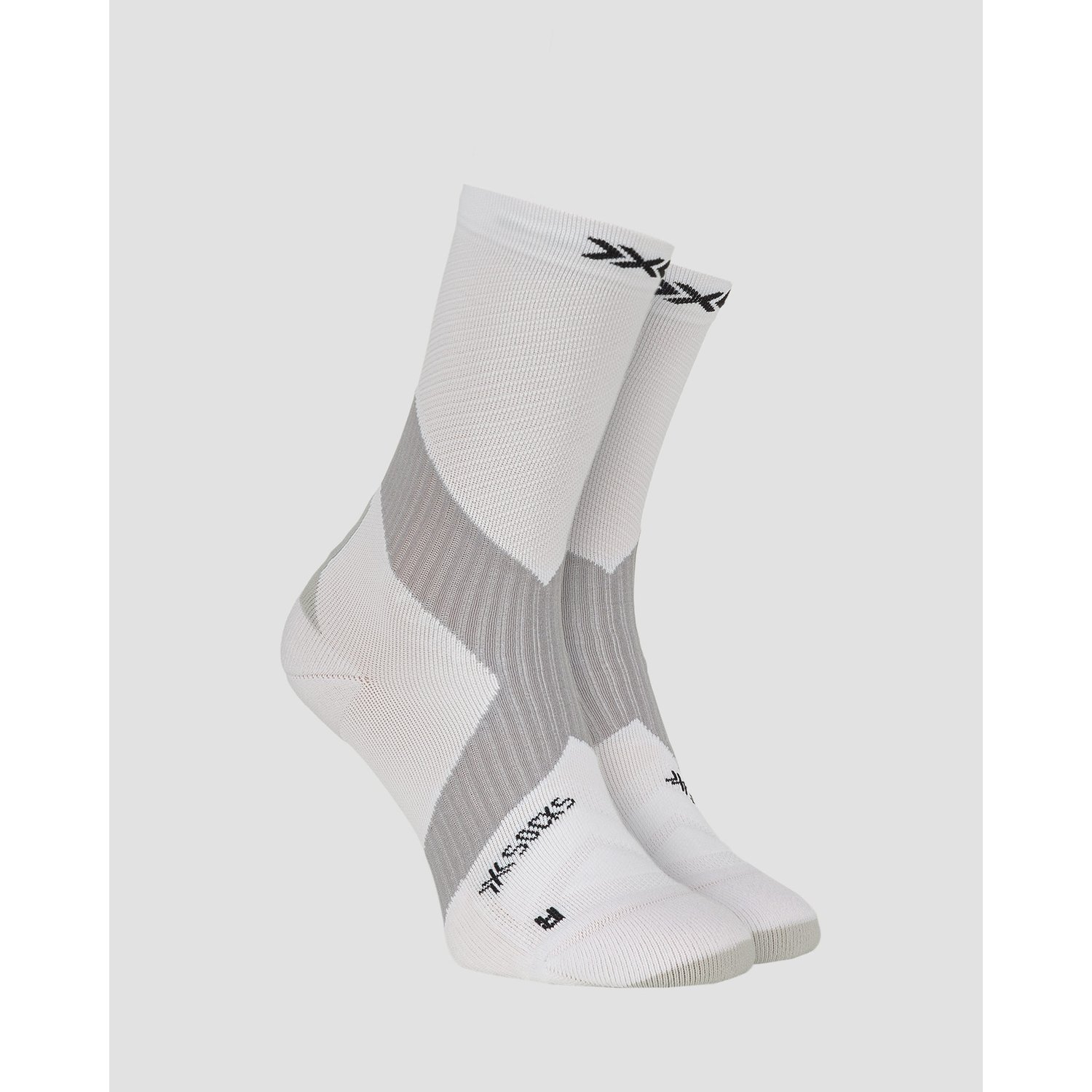 Skarpety Rowerowe X-socks Bike Expert Crew Biało-szare