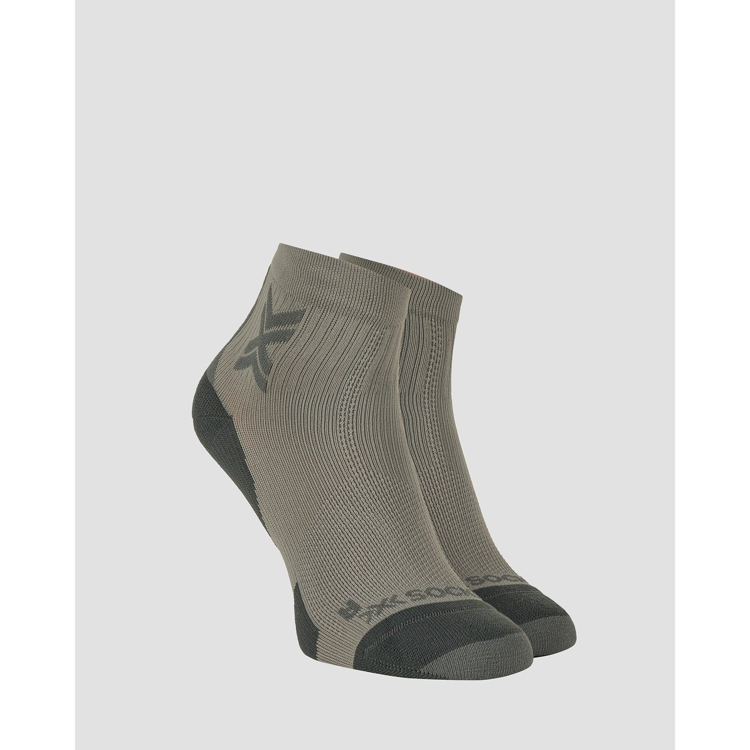 Skarpety Biegowe X-socks Run Discover Ankle Khaki