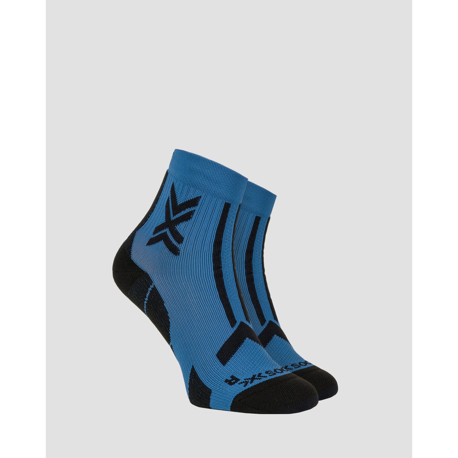 Skarpety Trailowe X-socks Trailrun Discover Ankle Granatowo-czarne