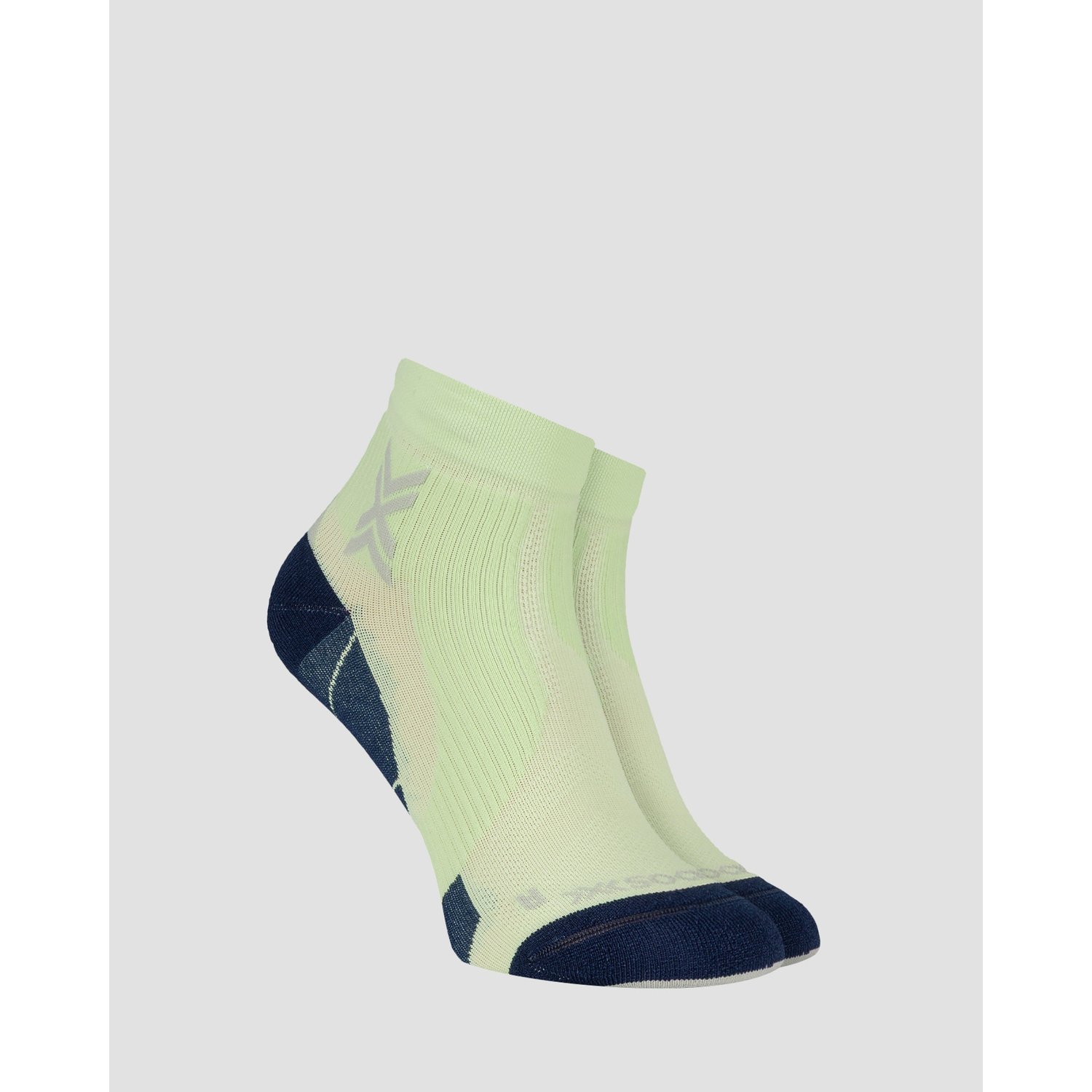 Skarpety Biegowe X-socks Run Perform Ankle Limonkowo-czarne
