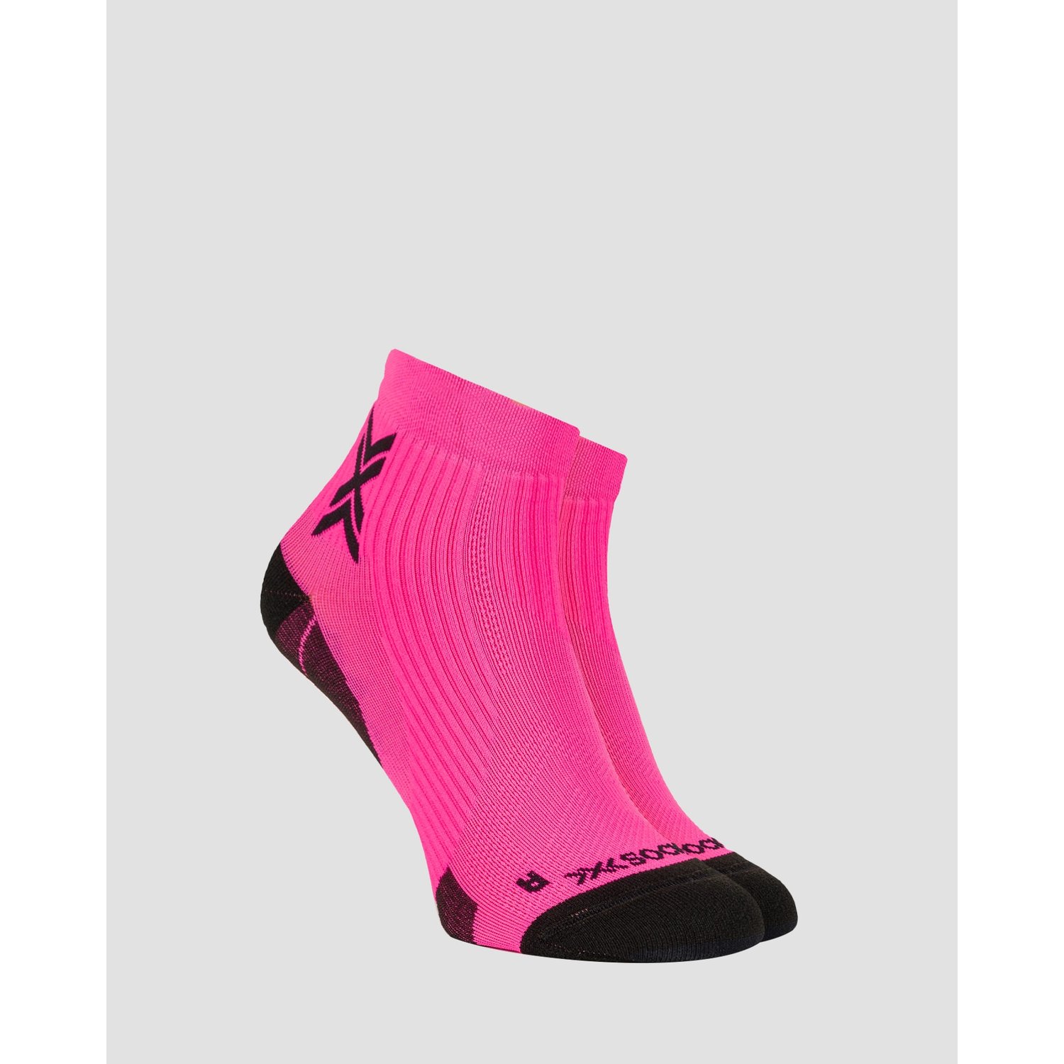 Skarpety Biegowe X-socks Run Perform Ankle Różowo-czarne