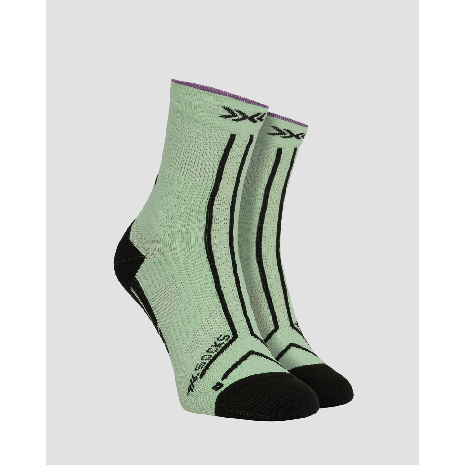 Skarpety Trailowe X-socks Trailrun Terraskin Expert Crew Zielone