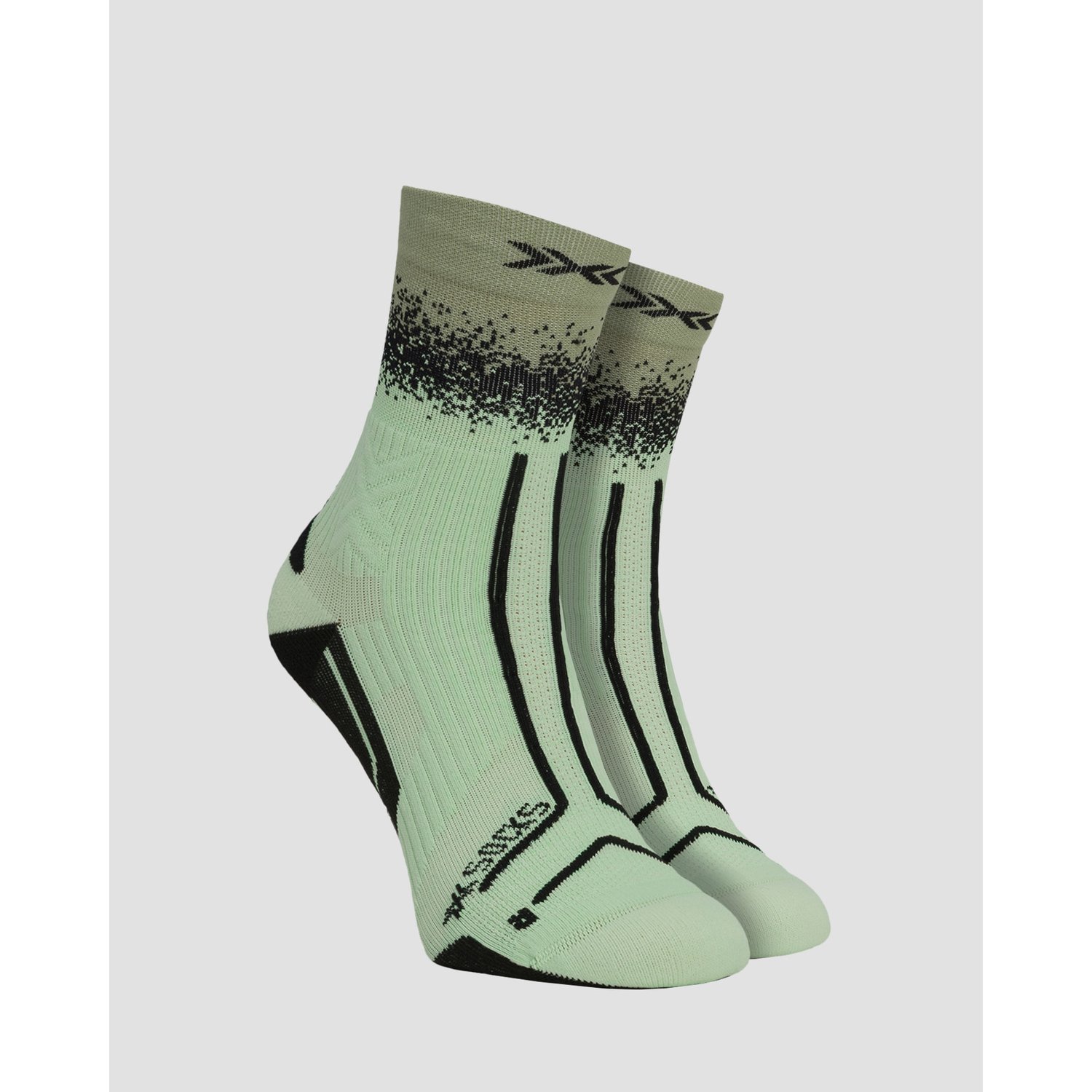 Skarpety Trailowe X-socks Trailrun Terraskin Perform Crew Zielone