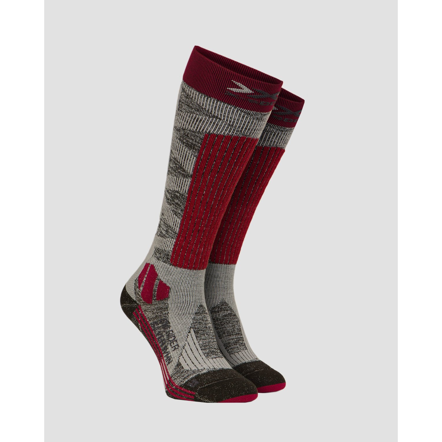 Damskie Skarpety Narciarskie X-socks Ski Rider Silver 4.0
