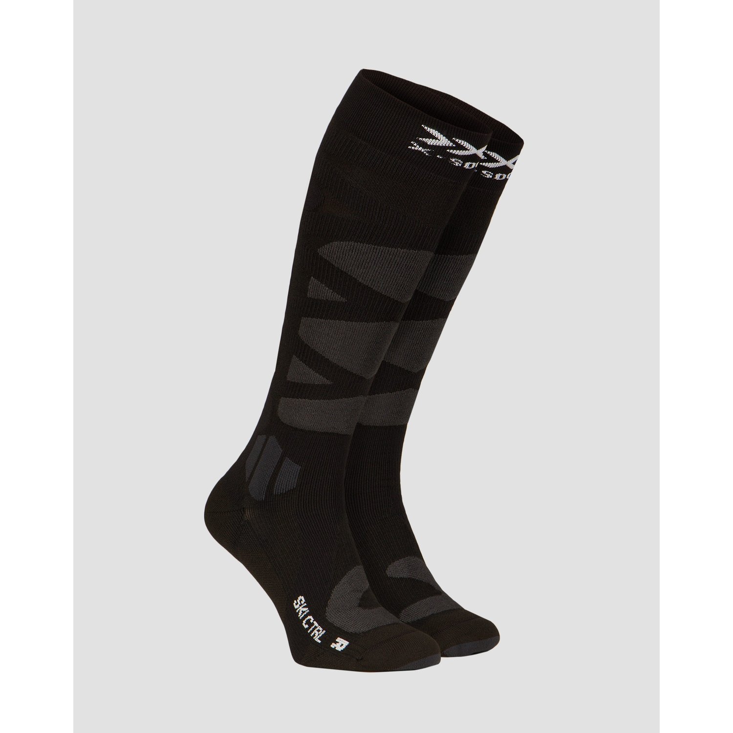 Skarpety Narciarskie Czarno-szare X-socks Ski Control 4.0