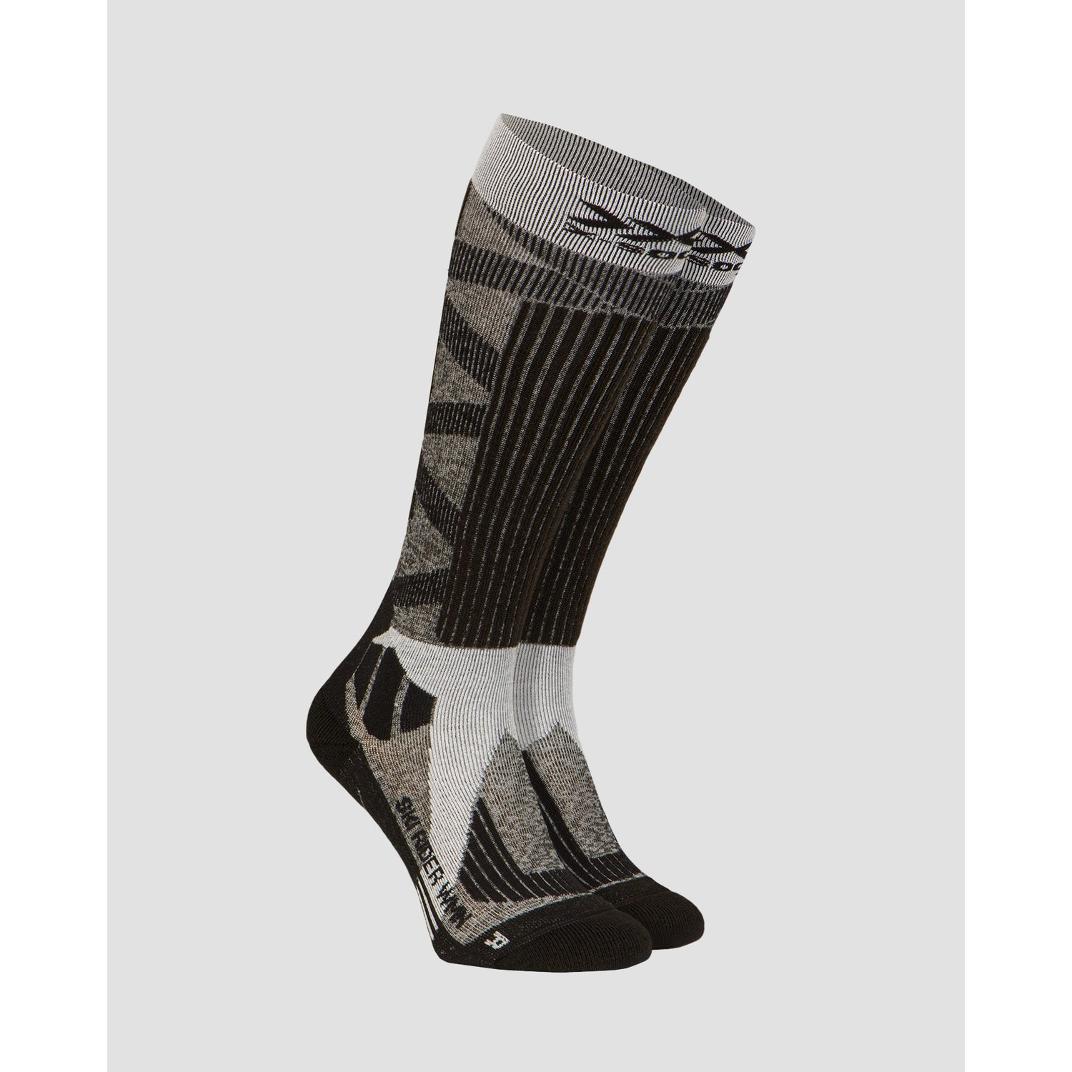 Skarpety Narciarskie Szare Damskie X-socks Ski Rider 4.0