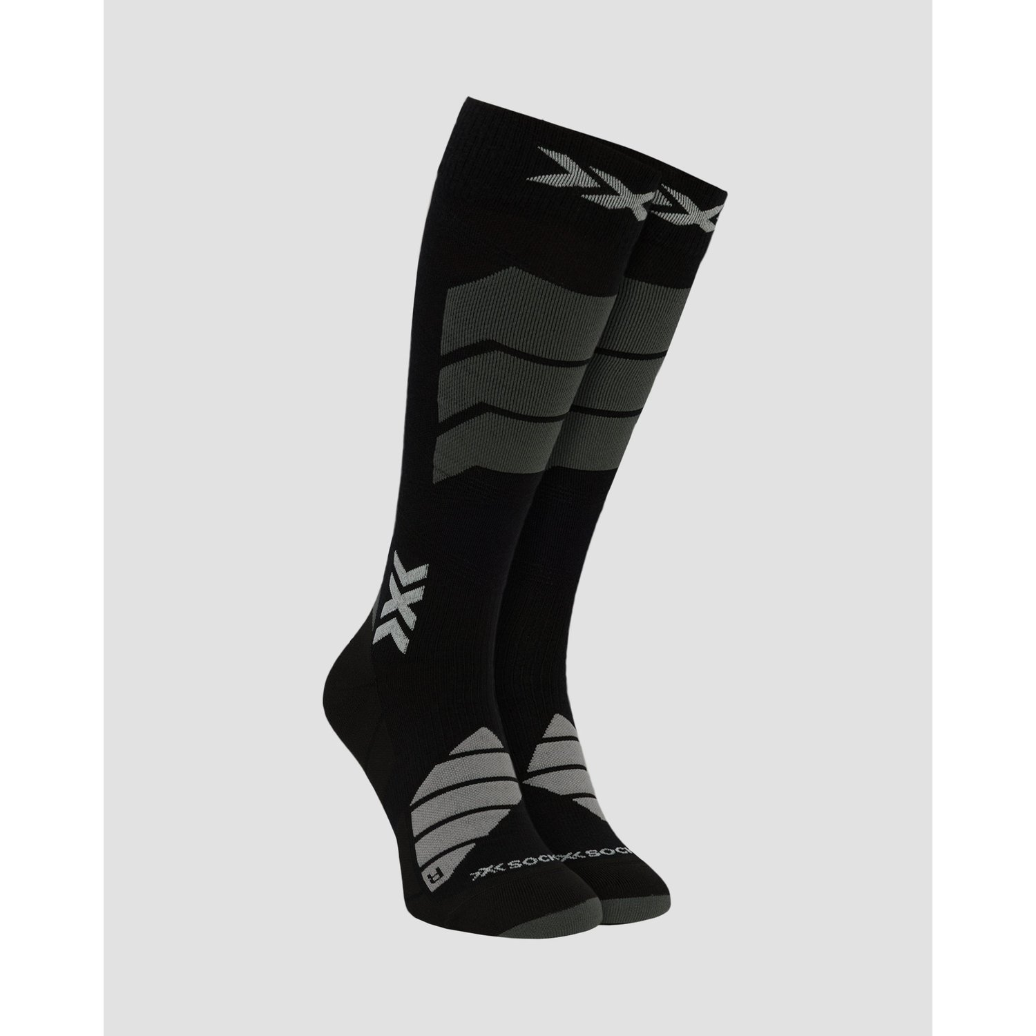 Skarpety Narciarskie X-socks Ski Expert Silk Merino Otc Czarno-szare