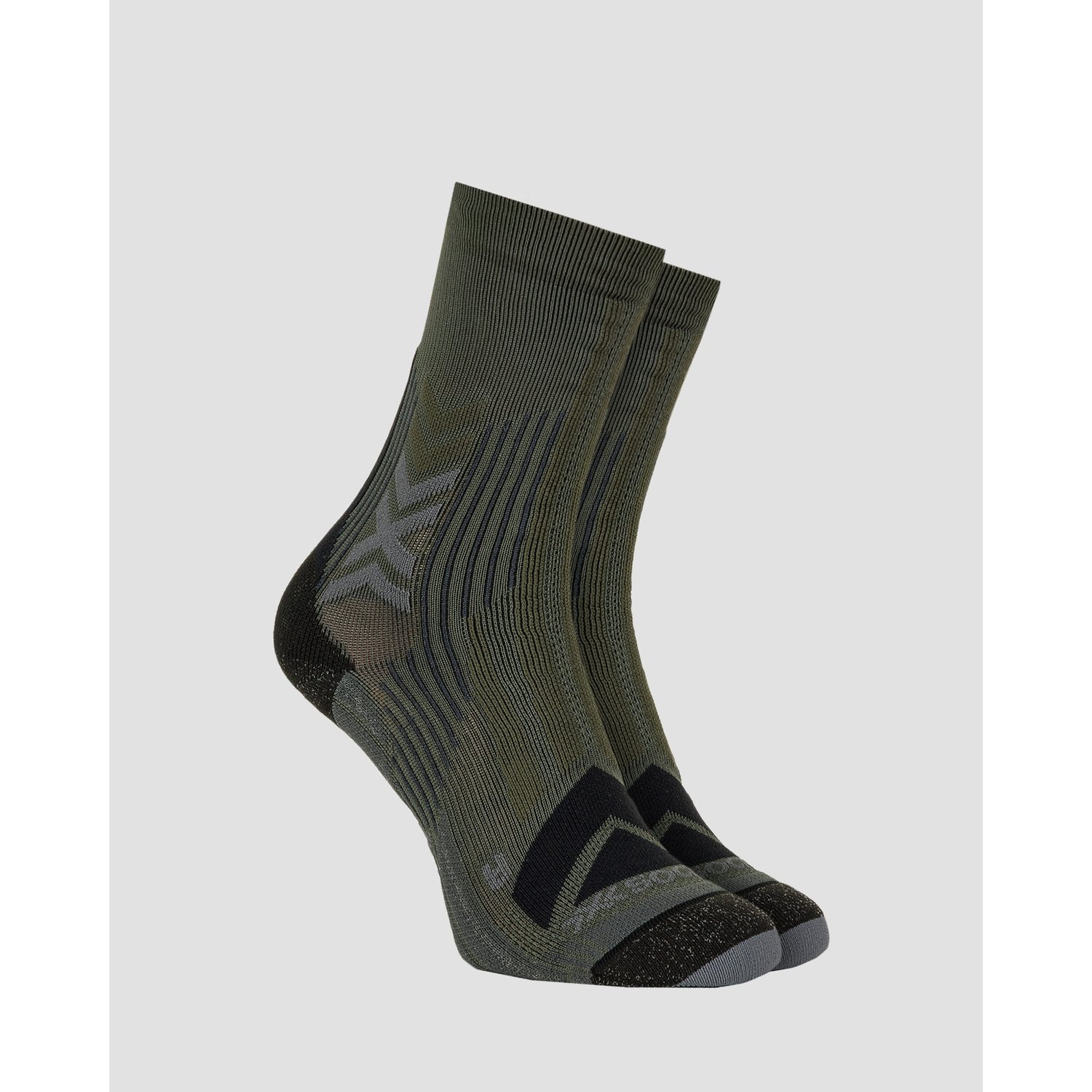 Skarpety Trekkingowe X-socks Hike Expert Silver Crew Zielone