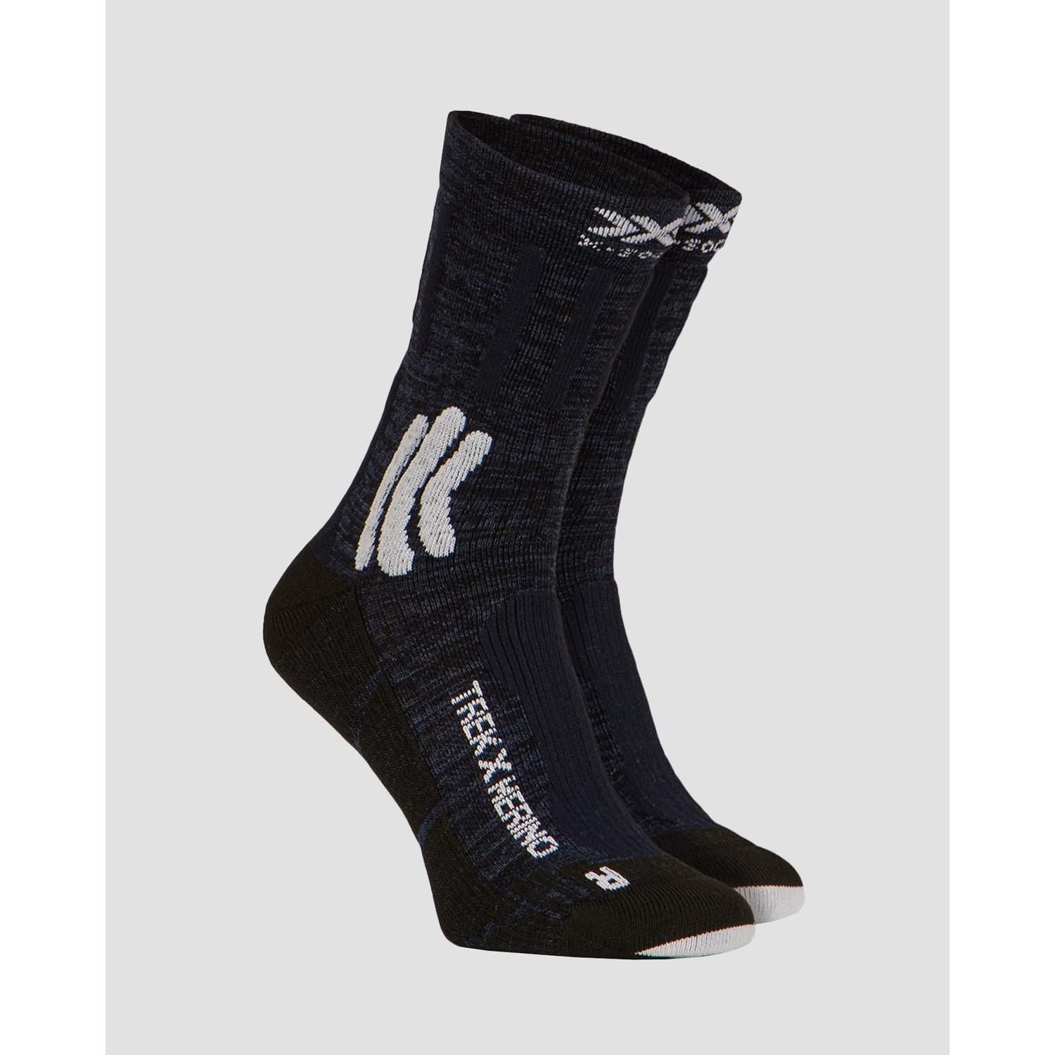 Skarpety Trekkingowe Granatowo-czarne X-socks Trek X Merino 4.0