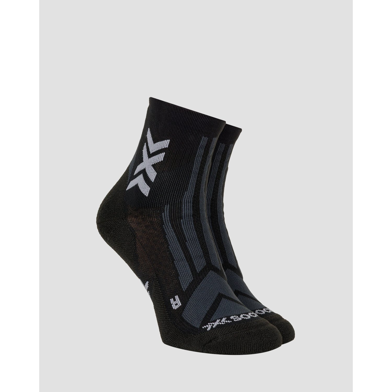 Skarpety Trekkingowe X-socks Hike Discover Ankle Czarne