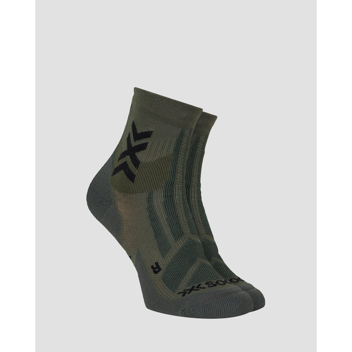 Skarpety Trekkingowe X-socks Hike Discover Ankle Zielone