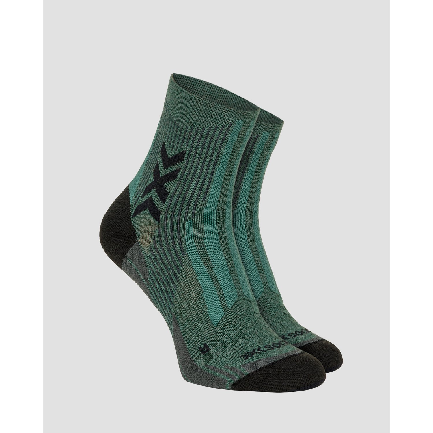 Skarpety Trekkingowe X-socks Hike Perform Natural Ankle Zielone
