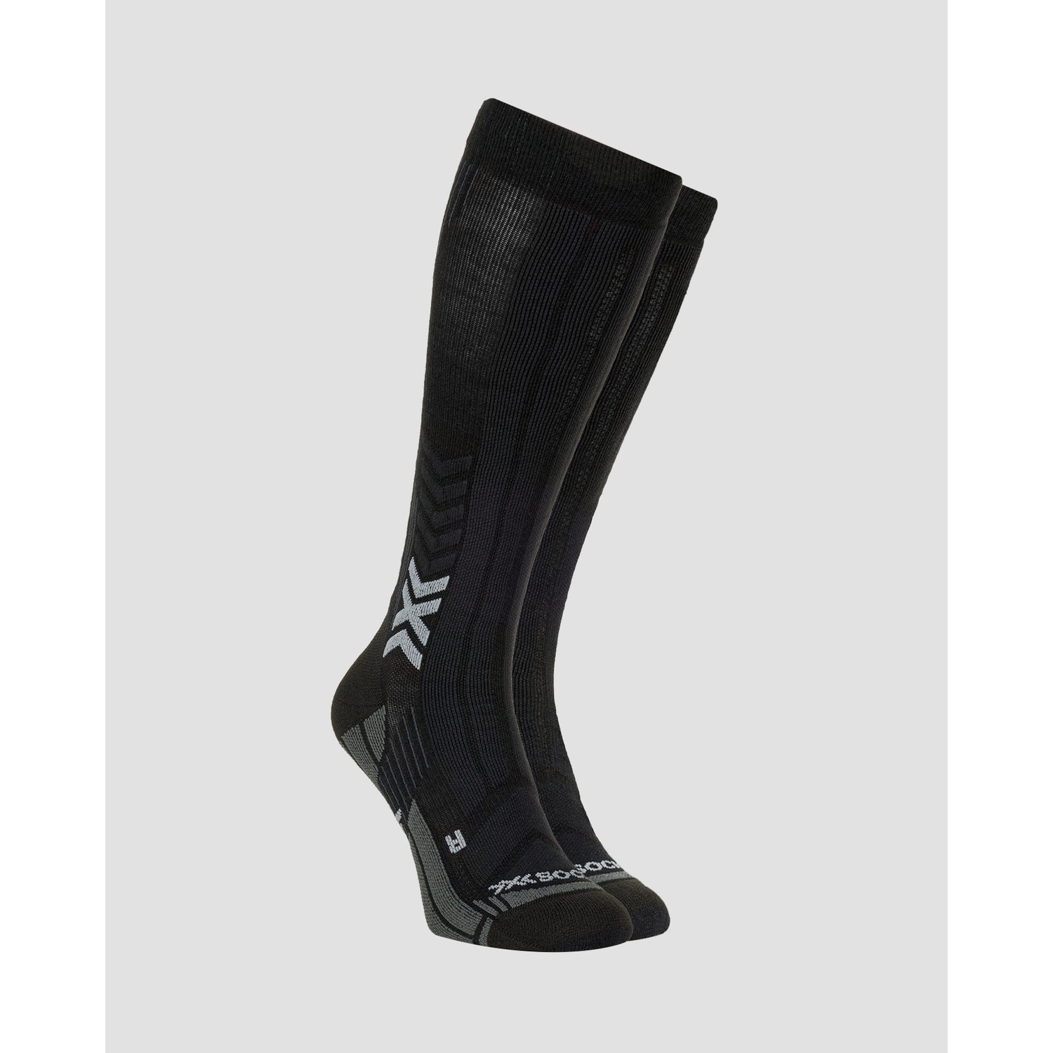 Skarpety Trekkingowe X-socks Mountain Expert Merino Otc Czarne