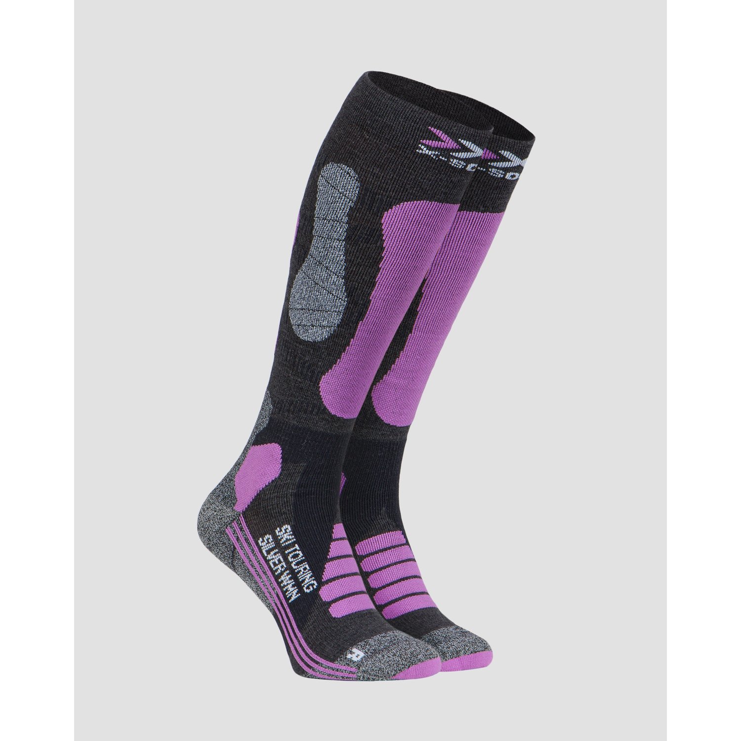 Skarpety Damskie X-socks Ski Touring Silver 4.0