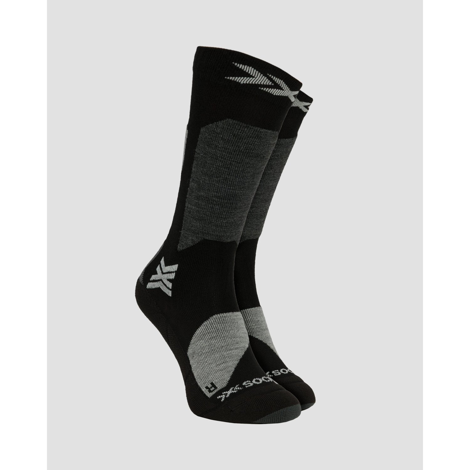 Skarpety Narciarskie Juniorskie X-socks Ski Discover Otc Jr Czarne