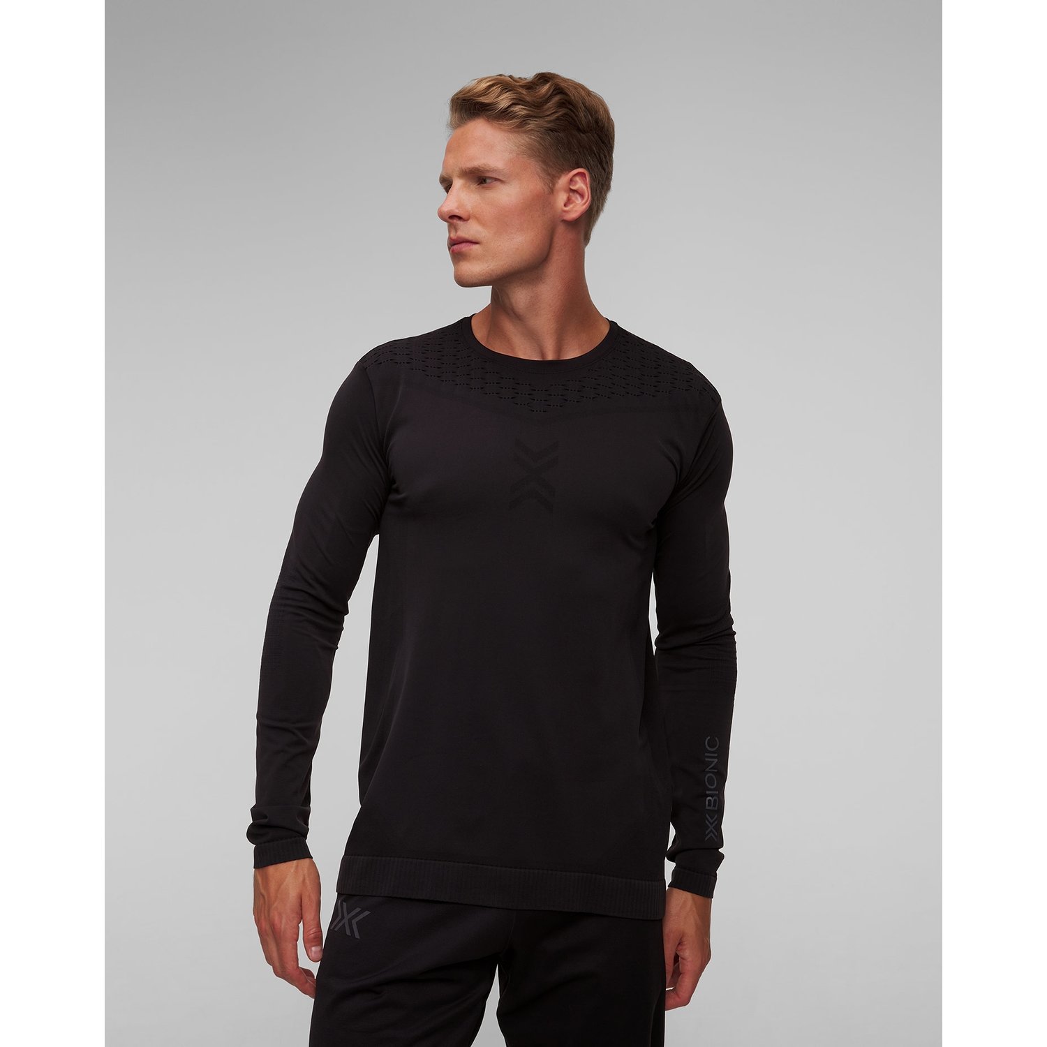 Longsleeve Męski X-bionic X-ential Shirt Ls Czarny