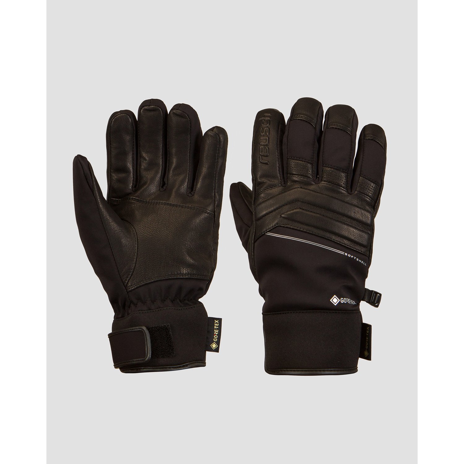 Rękawice Narciarskie Czarne Reusch Jupiter Gore-tex