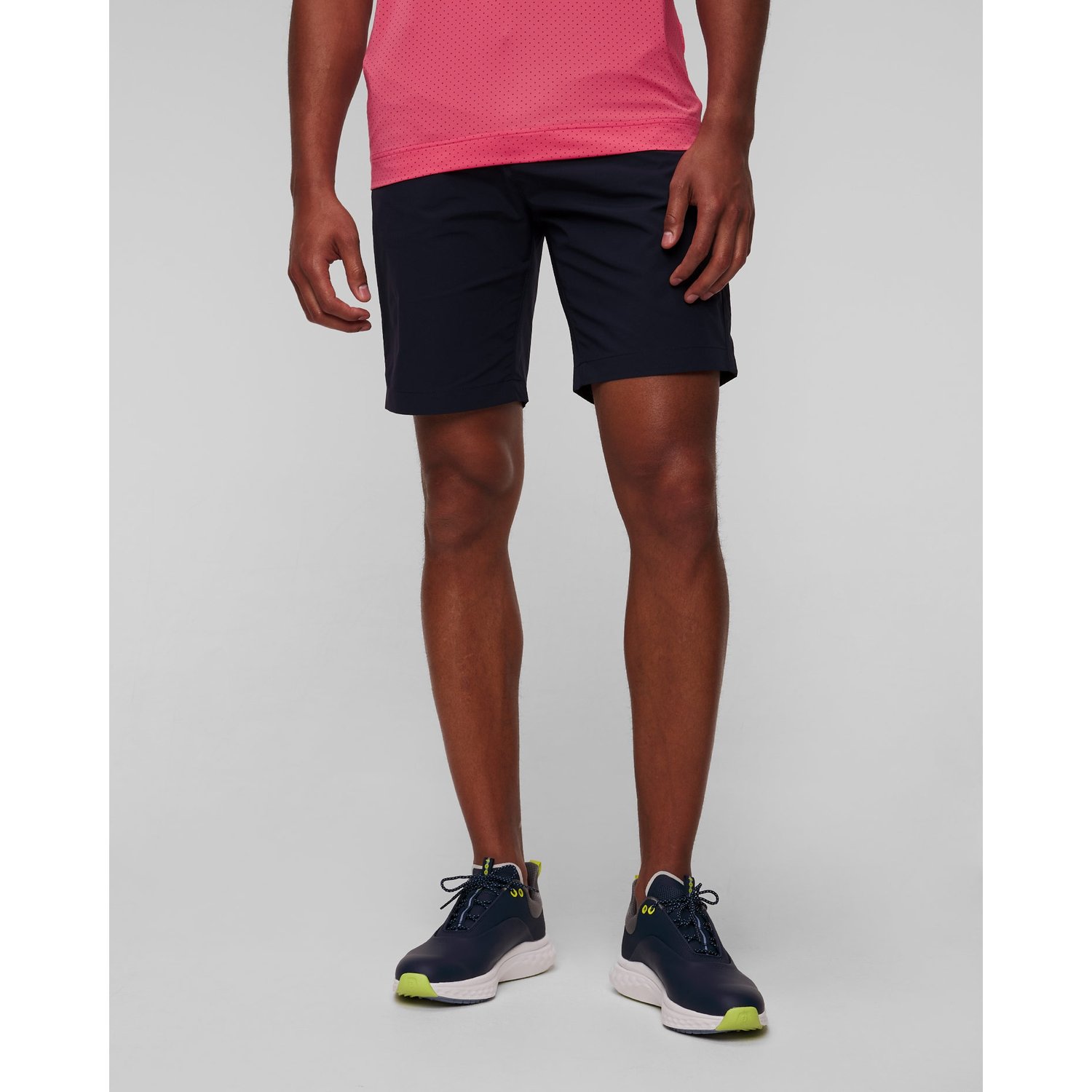 Granatowe Szorty Męskie Footjoy Eu Fj Par Golf Short