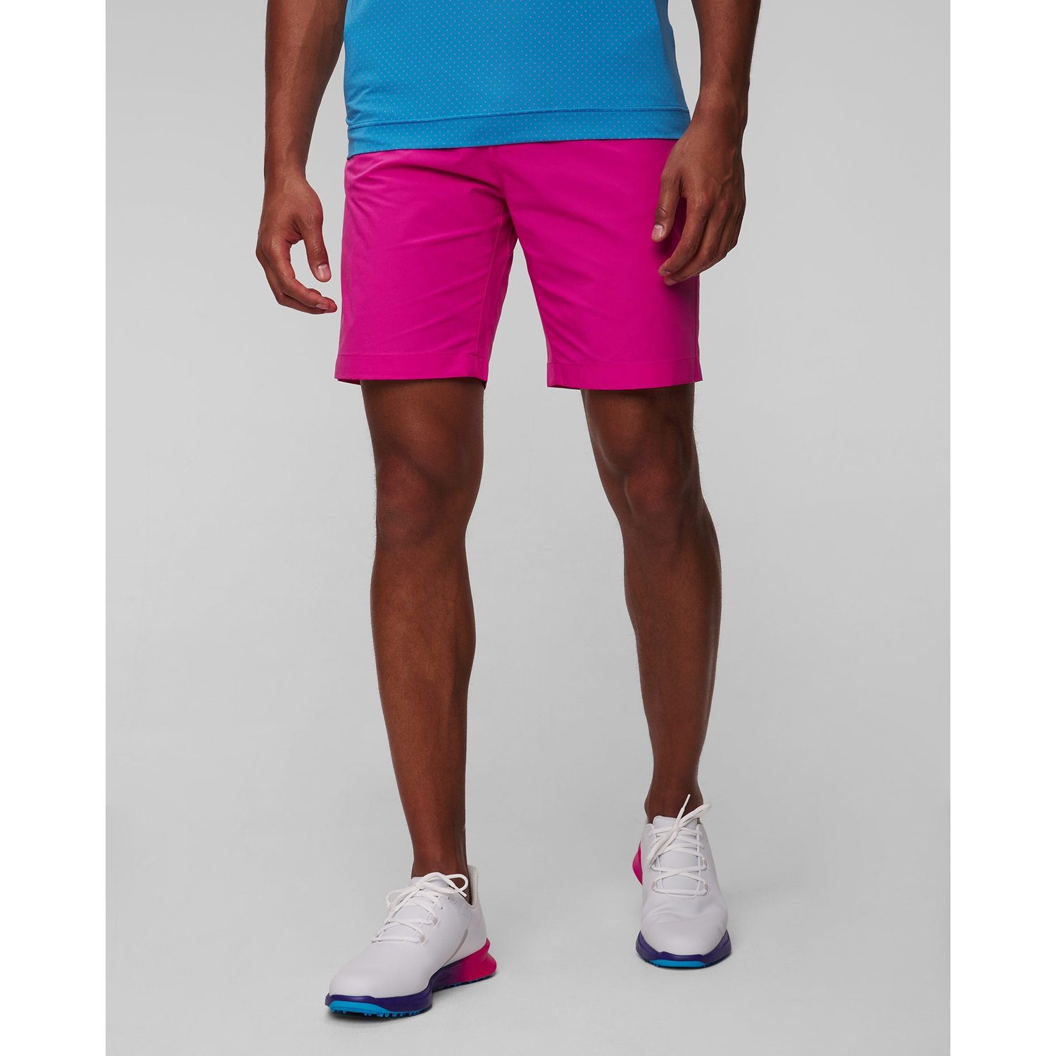 Różowe Szorty Męskie Footjoy Eu Fj Par Golf Short
