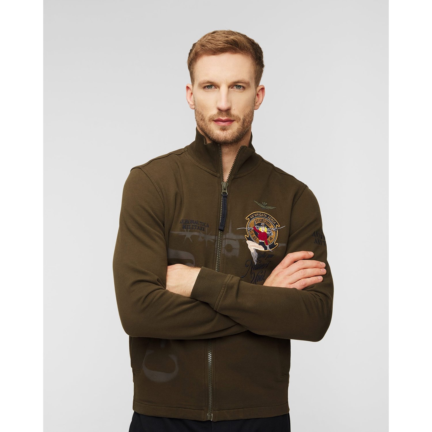 Bluza Męska Aeronautica Militare Zielona