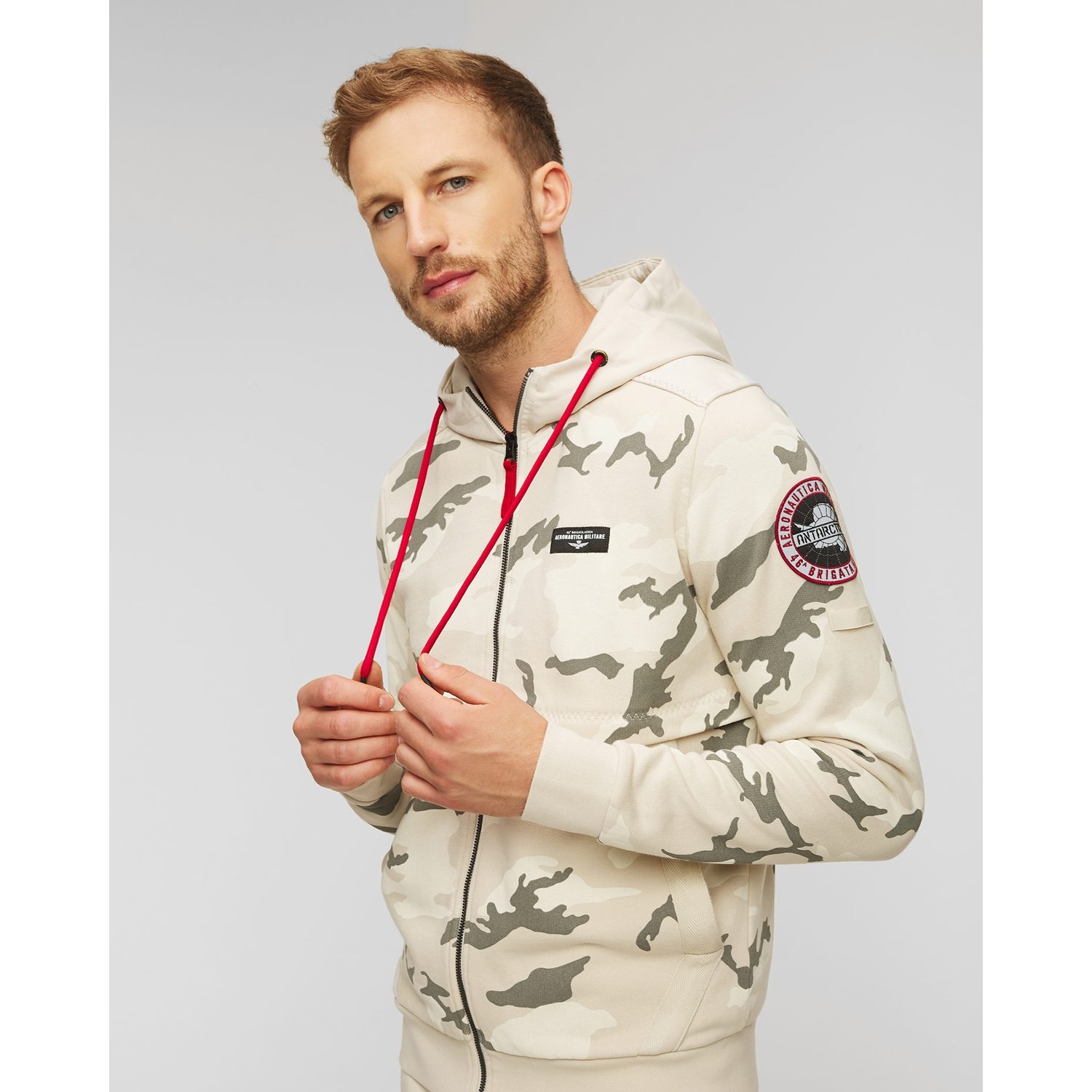 Bluza z kapturem męska Aeronautica Militare