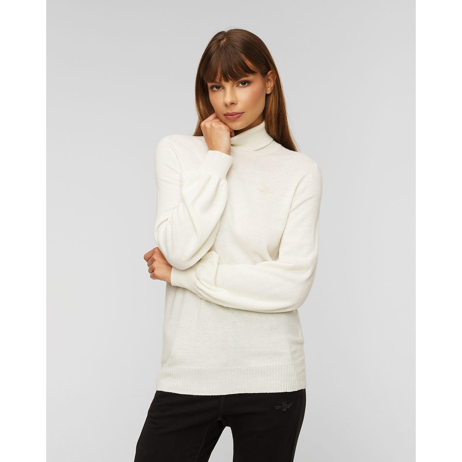 Sweter Z Wełną Damski Aeronautica Militare