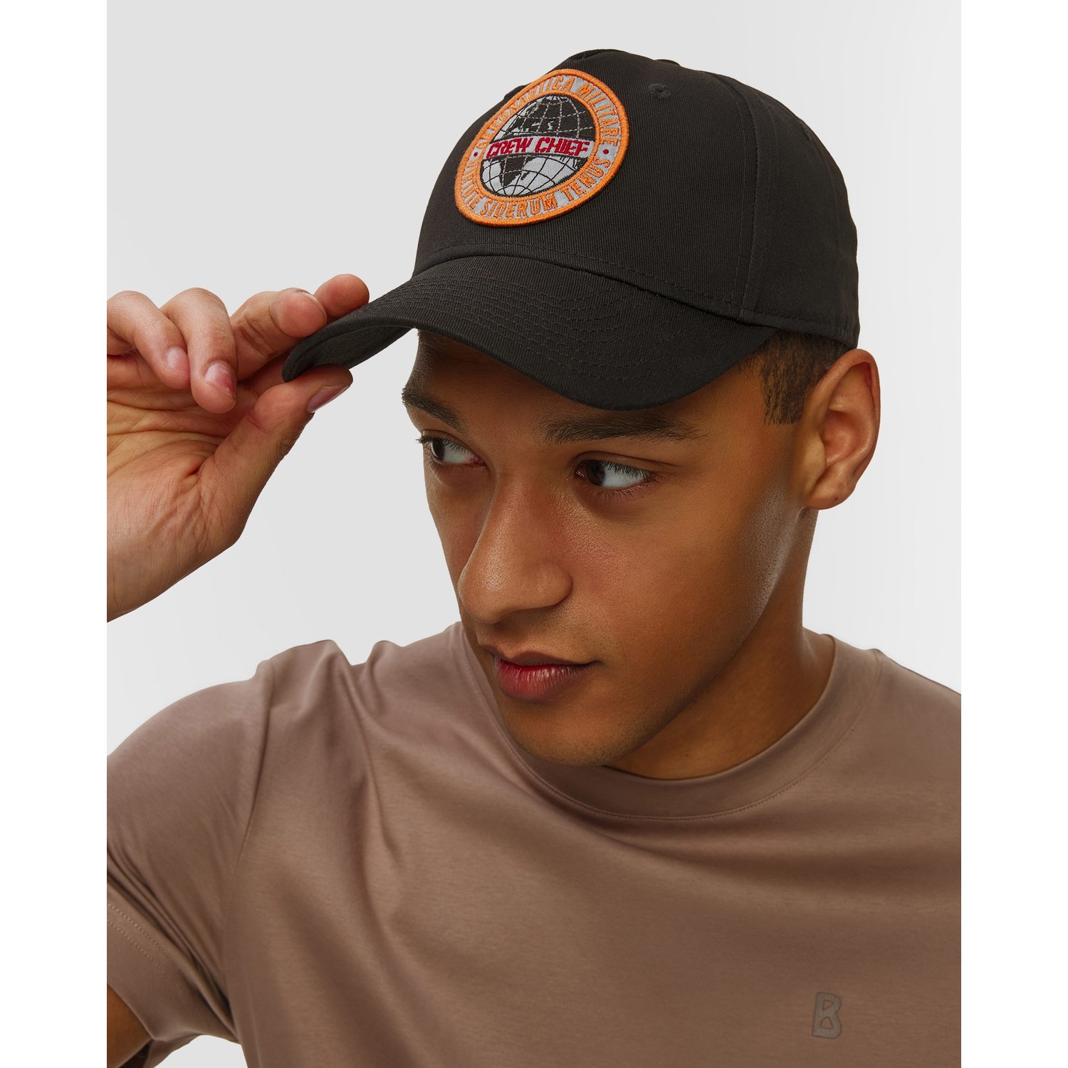 Czarna Czapka Z Daszkiem Męska Aeronautica Militare