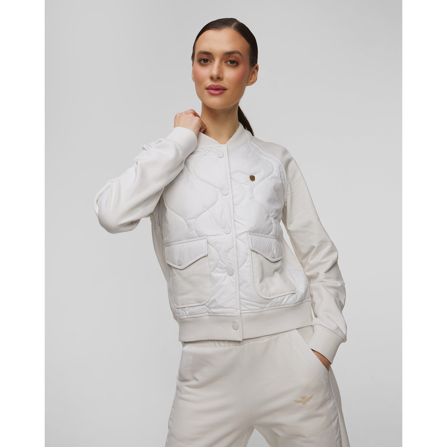 Biała Bluza Damska Aeronautica Militare