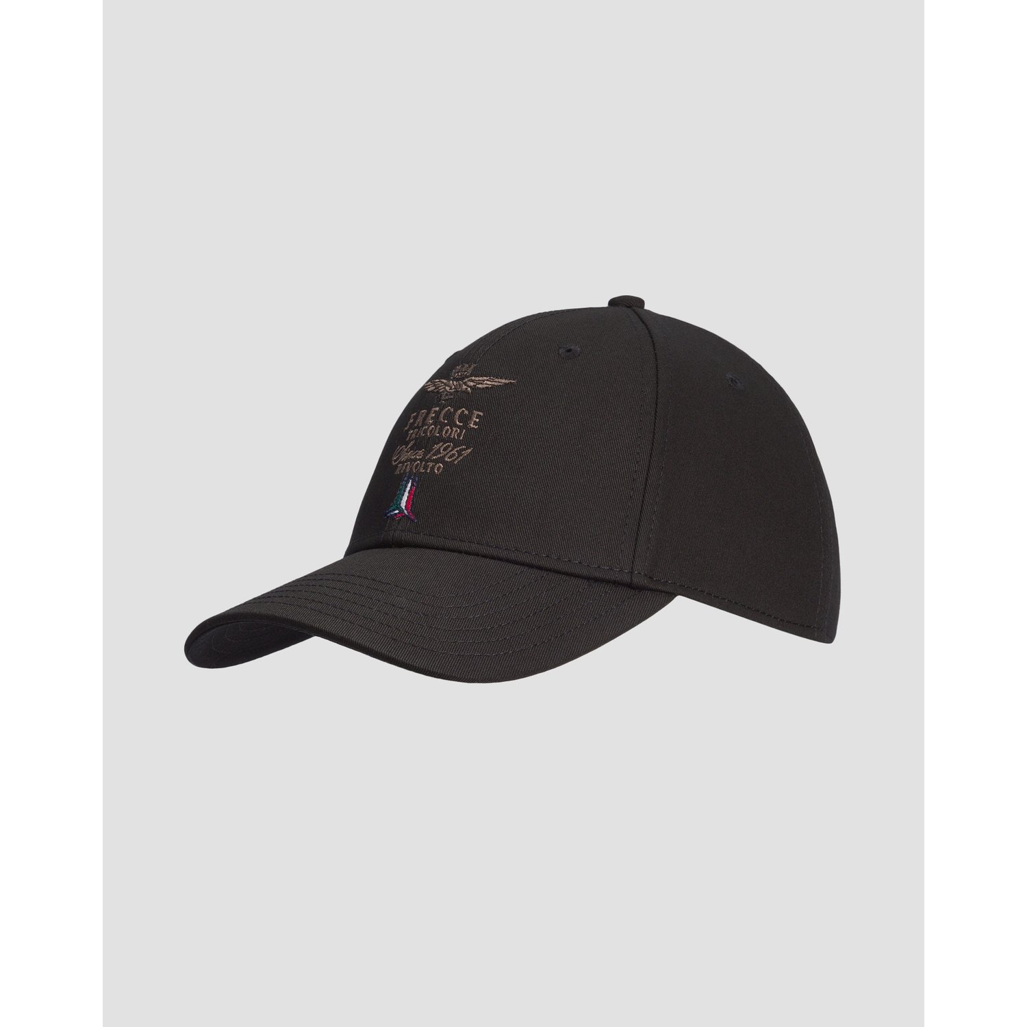 Czarna Czapka Z Daszkiem Aeronautica Militare