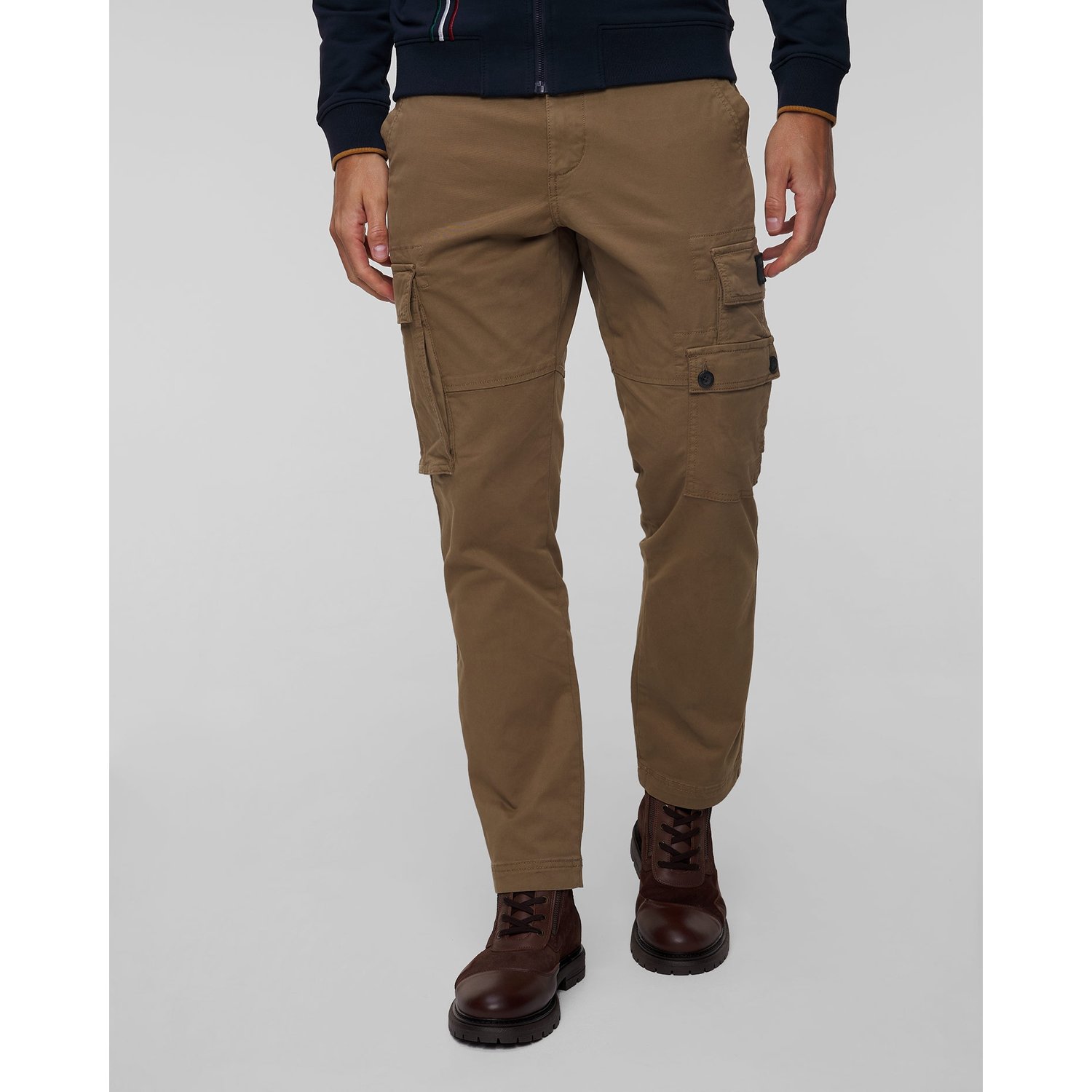 Spodnie Cargo Khaki Męskie Aeronautica Militare